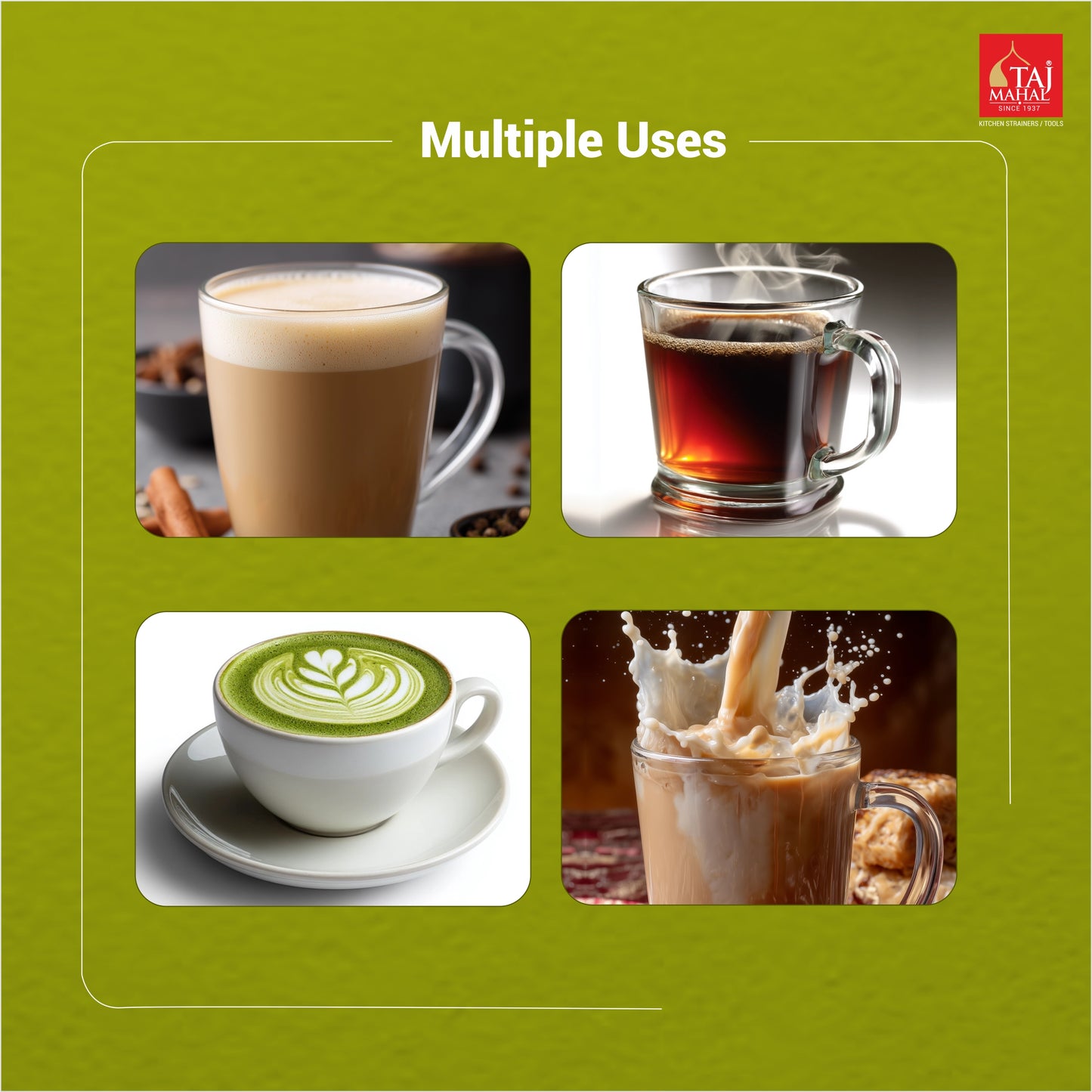 PLASTIC CONICAL TEA AND COFFEE STRAINER
