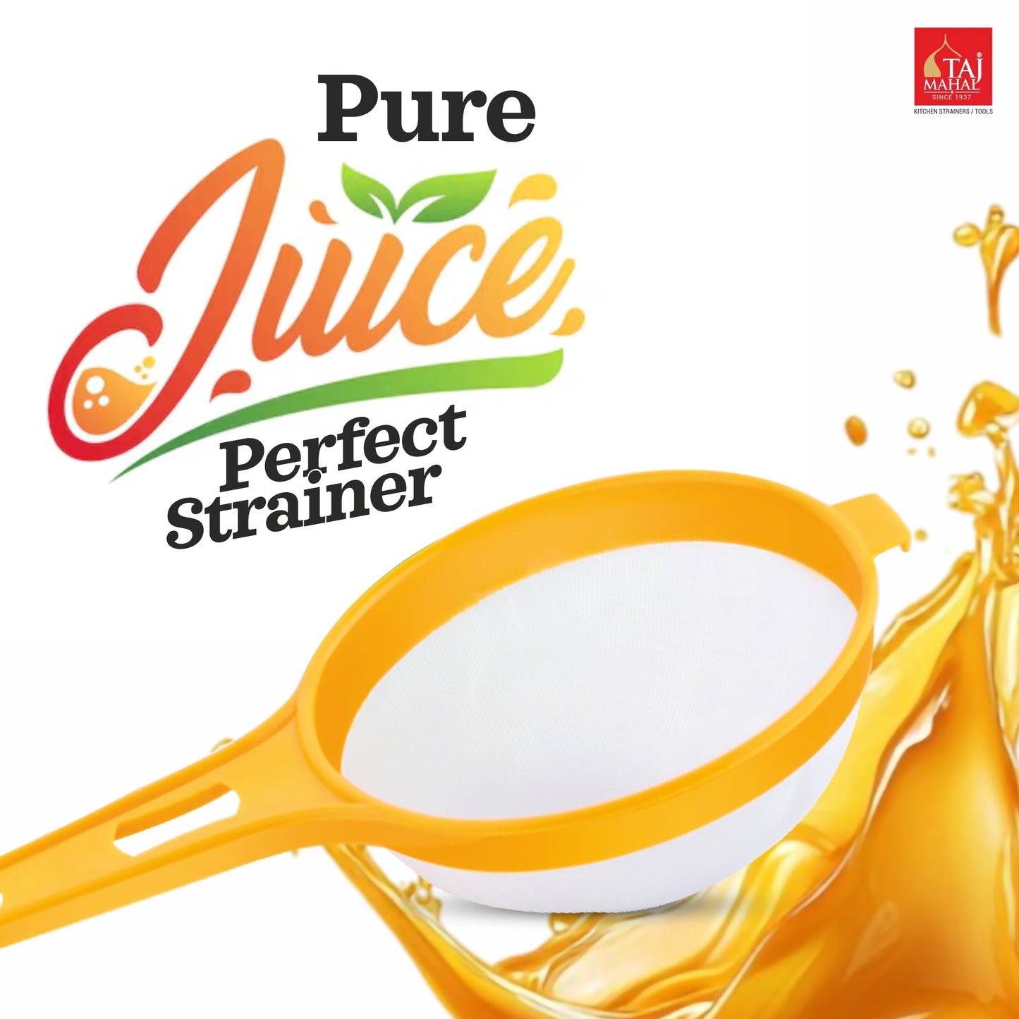 PLASTIC TEA DOUBLE MESH & JUICE MK SINGLE MESH