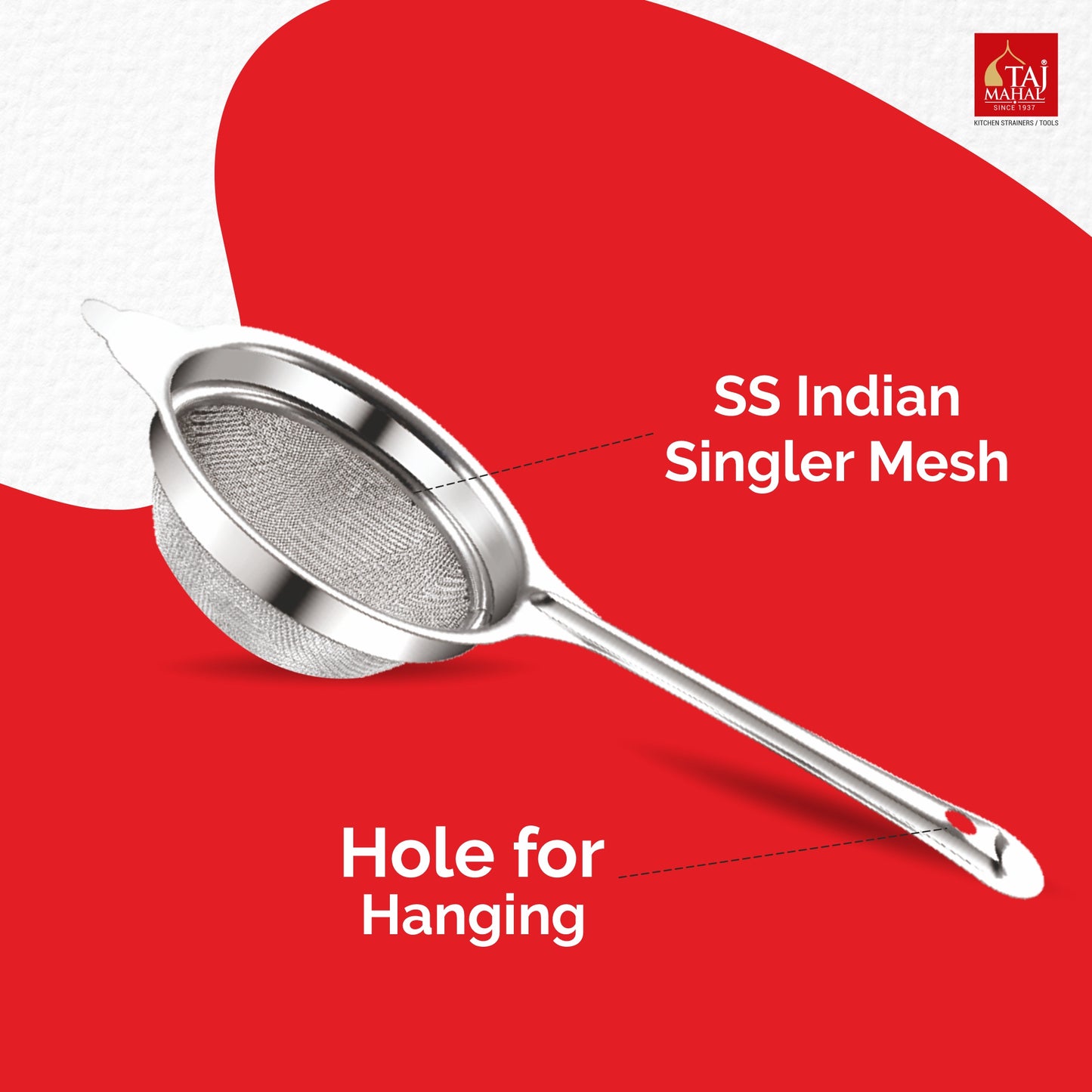 SS ACCORD NEO (DOUBLE MESH) TEA AND COFFEE STRAINER