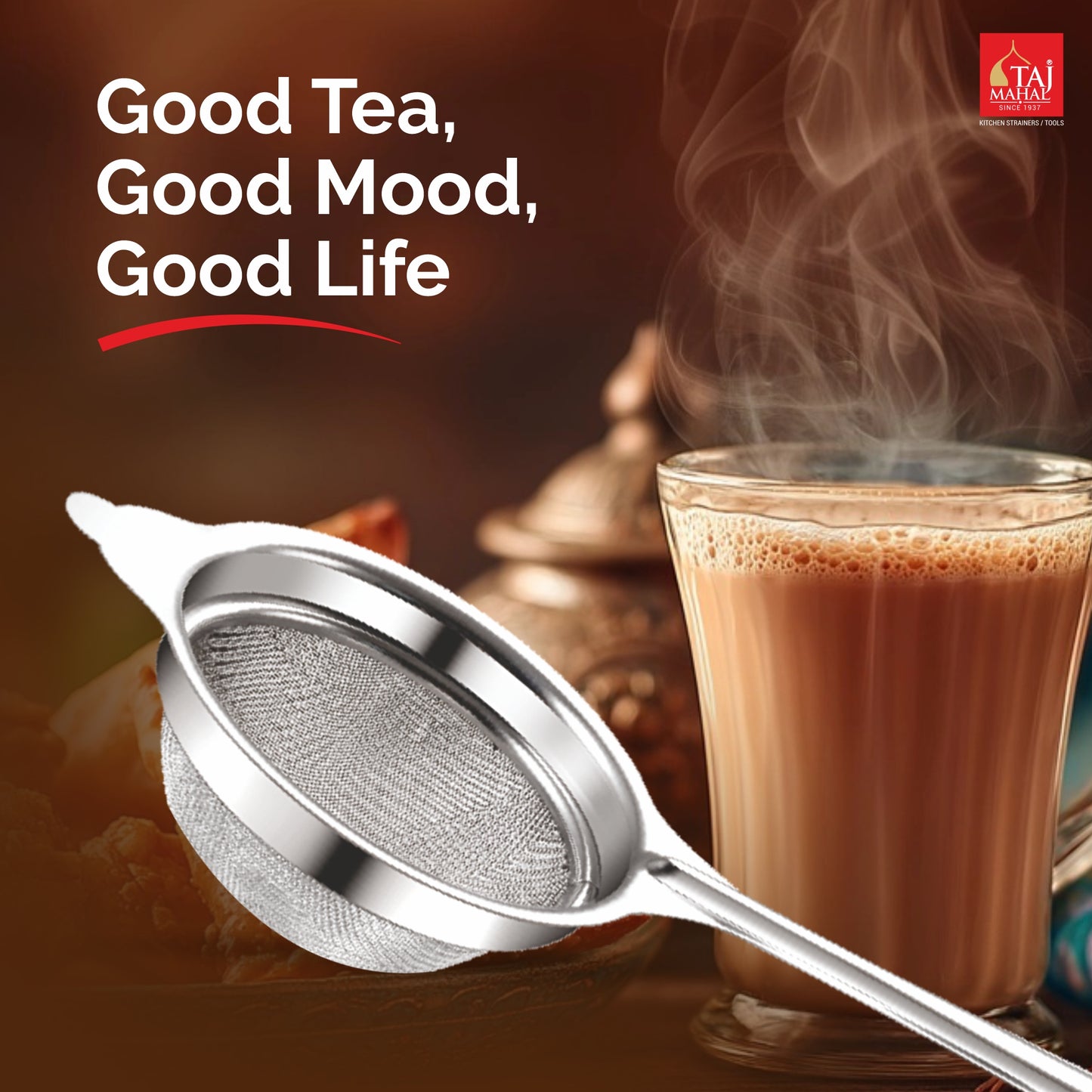 SS ACCORD NEO (DOUBLE MESH) TEA AND COFFEE STRAINER