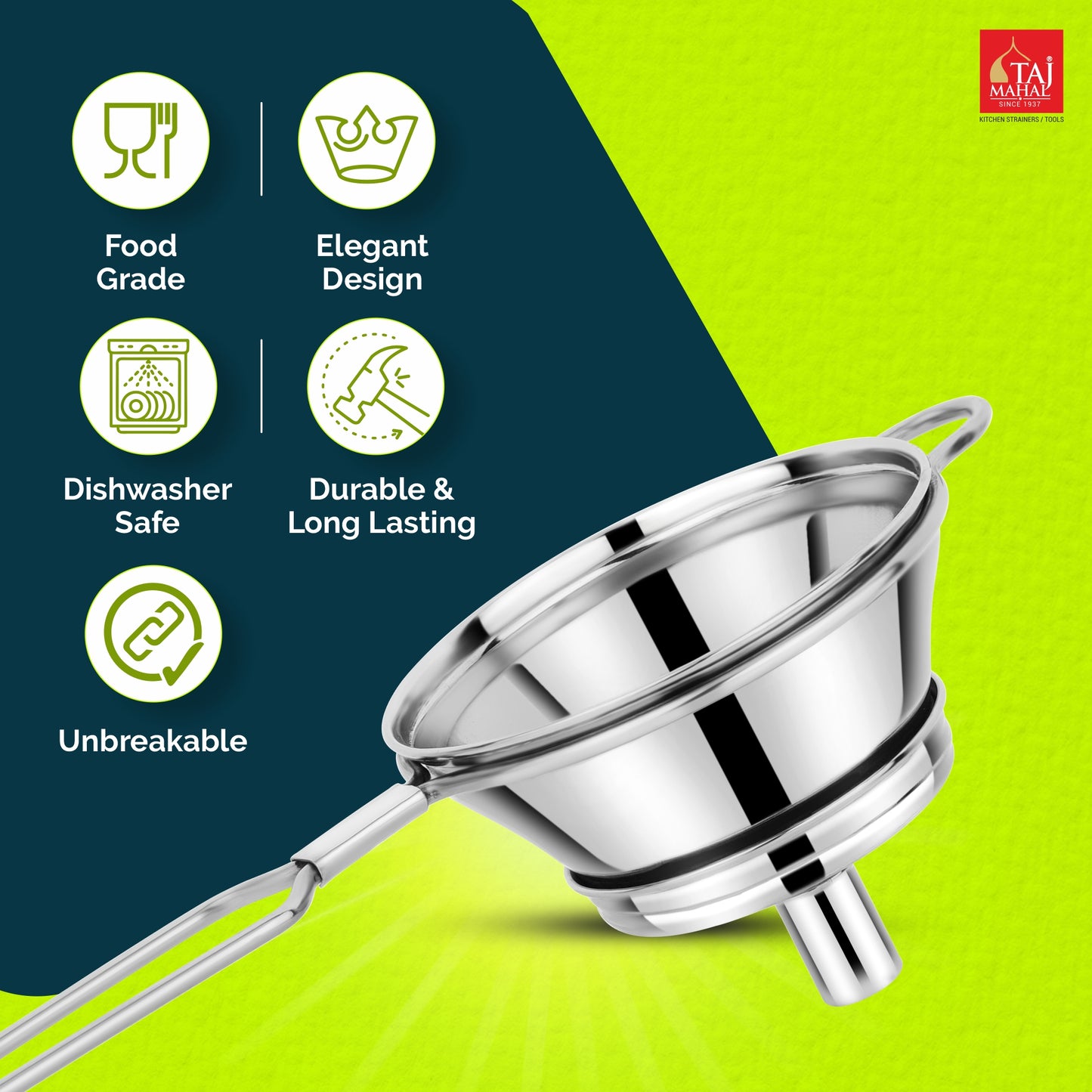 SS TULIP BOTTLE STRAINERS