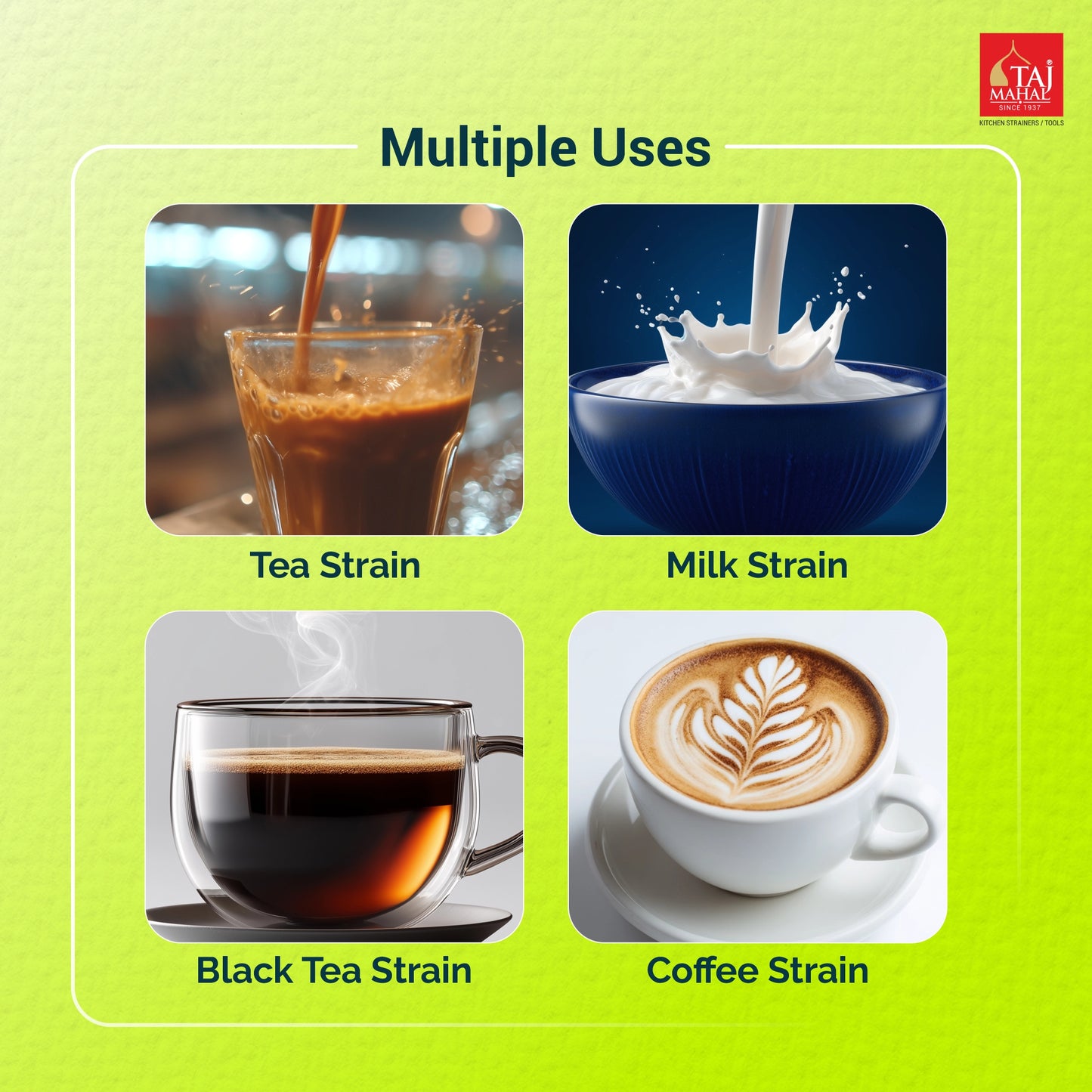 SS TULIP BOTTLE STRAINERS