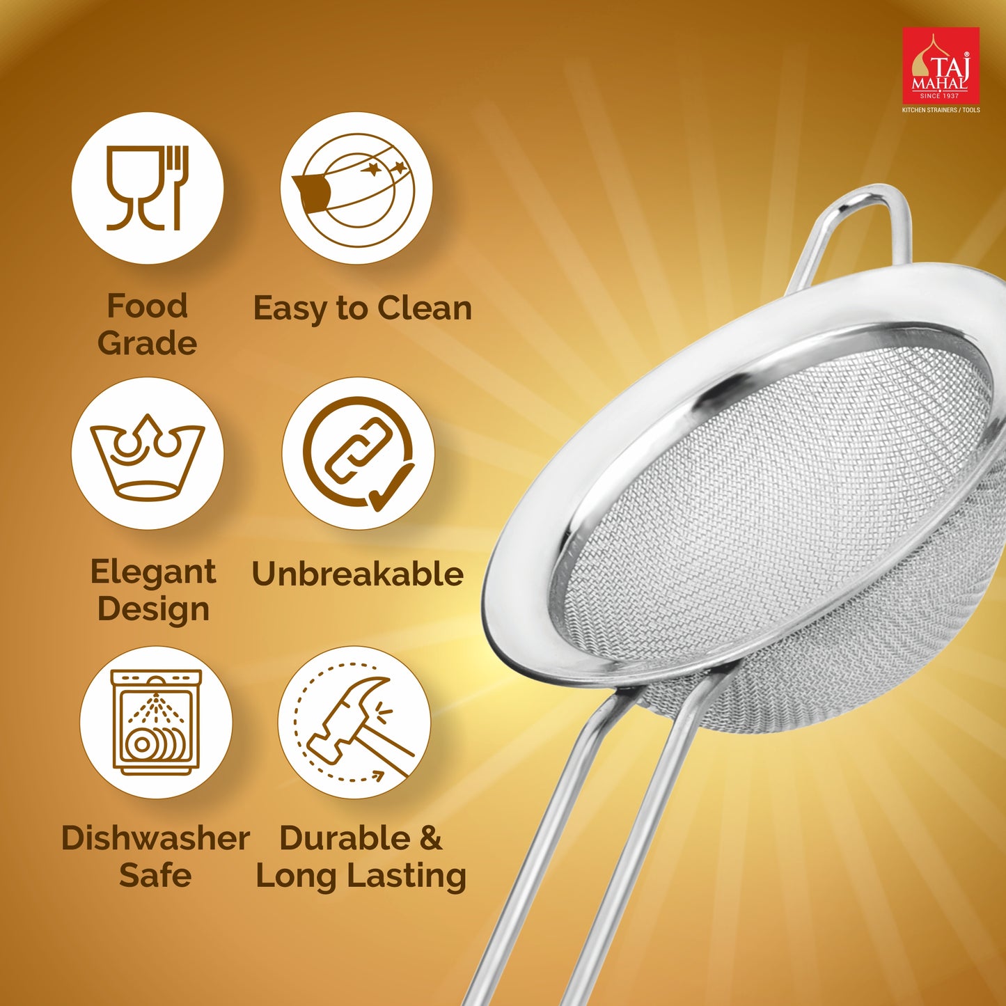 SS CHS COFFEE STRAINERS