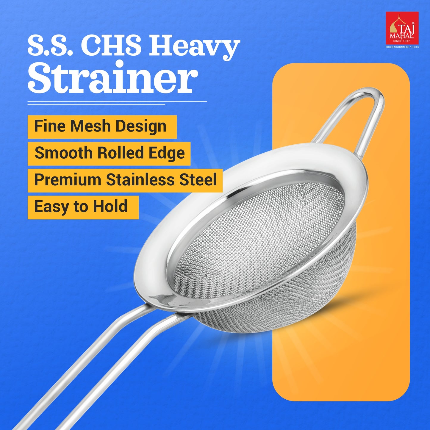 SS CHS HEAVY TEA & COFFEE STRAINERS