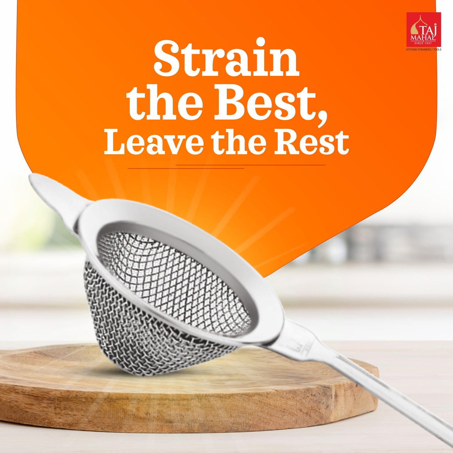 SS D-CON CONICAL TEA AND COFFEE STRAINERS