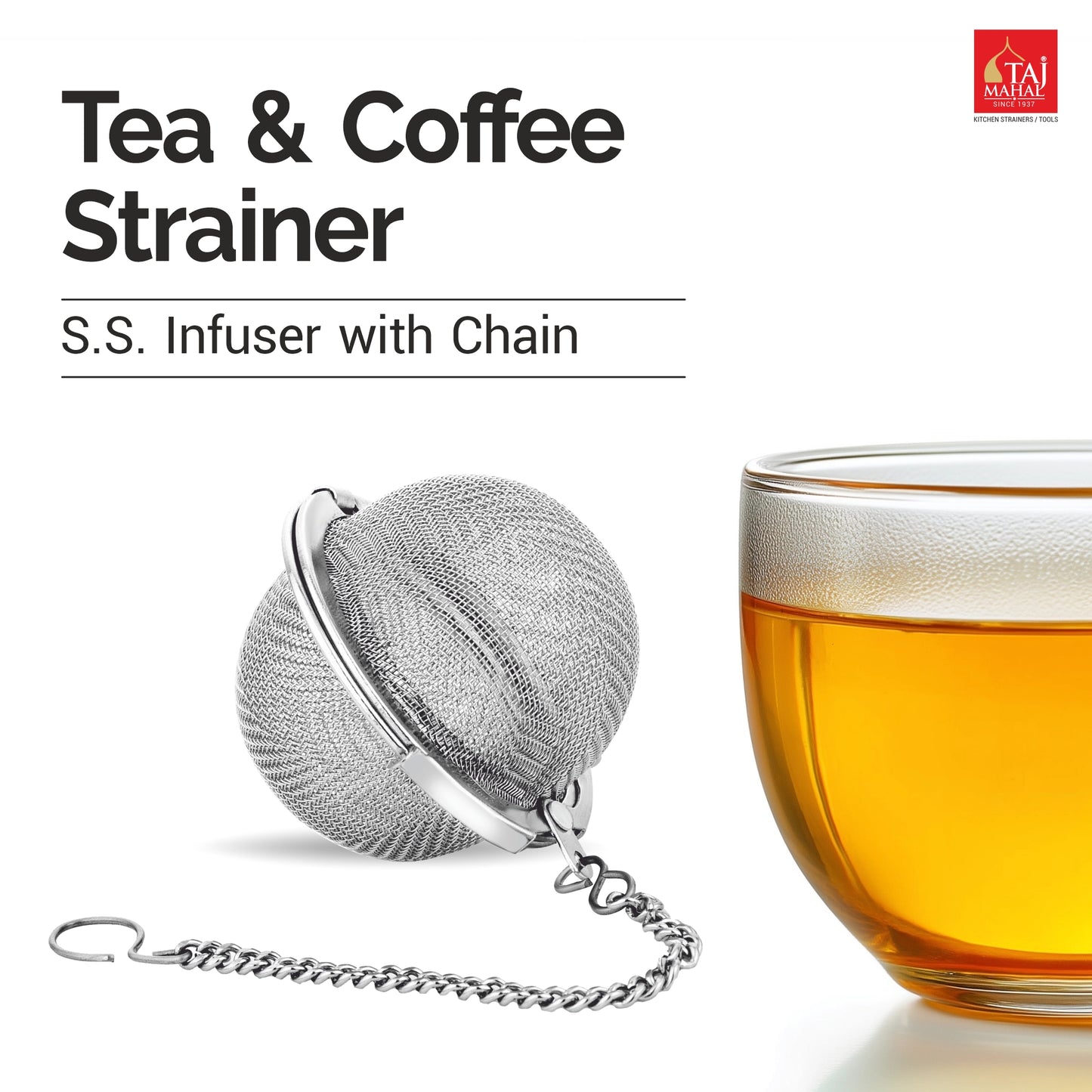 SS INFUSER WITH CHAIN