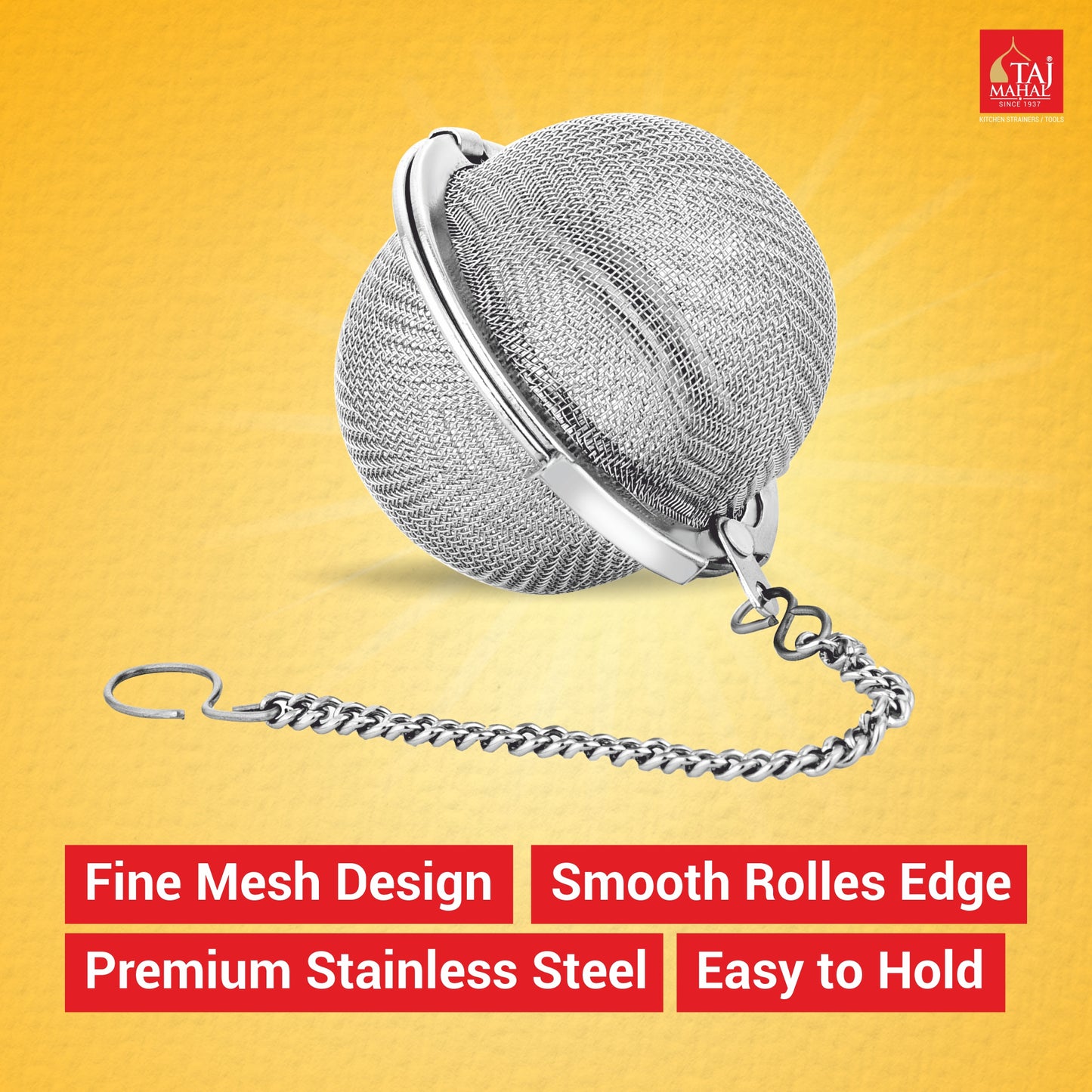SS INFUSER WITH CHAIN