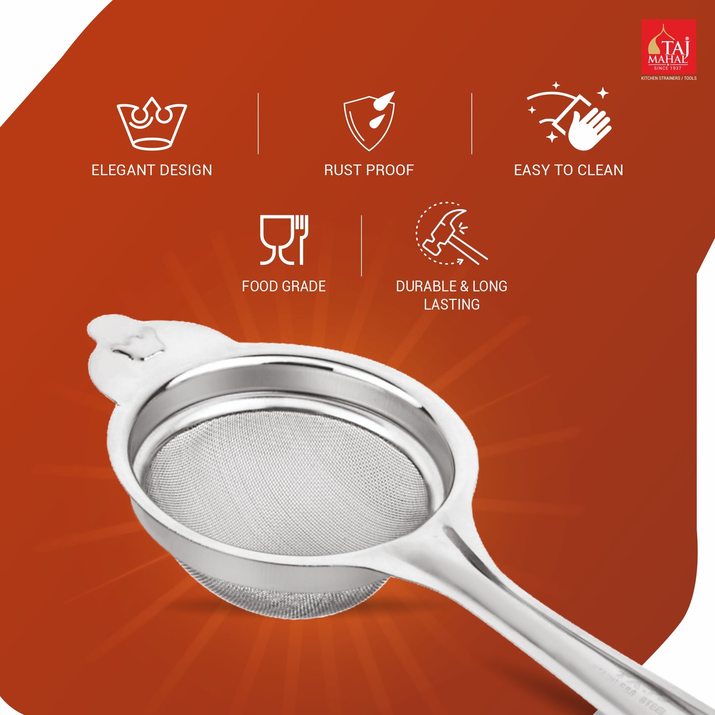 SS PRESTIGE MONY TEA AND COFFEE STRAINER