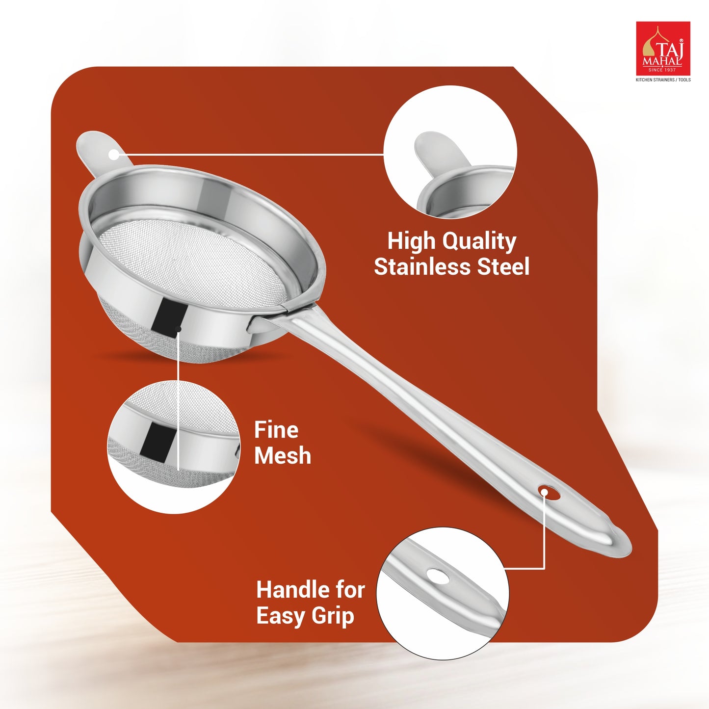 SS PRESTIGE MONY TEA AND COFFEE STRAINER