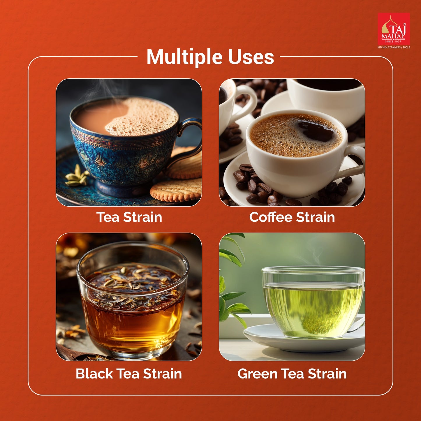 SS PRESTIGE MONY TEA AND COFFEE STRAINER