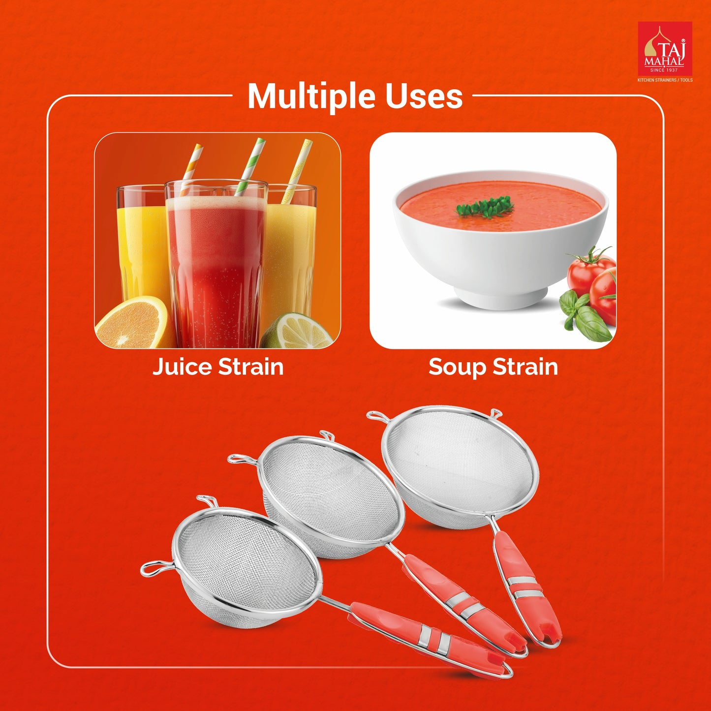 SS REGULAR SOUP AND JUICE STRAINER
