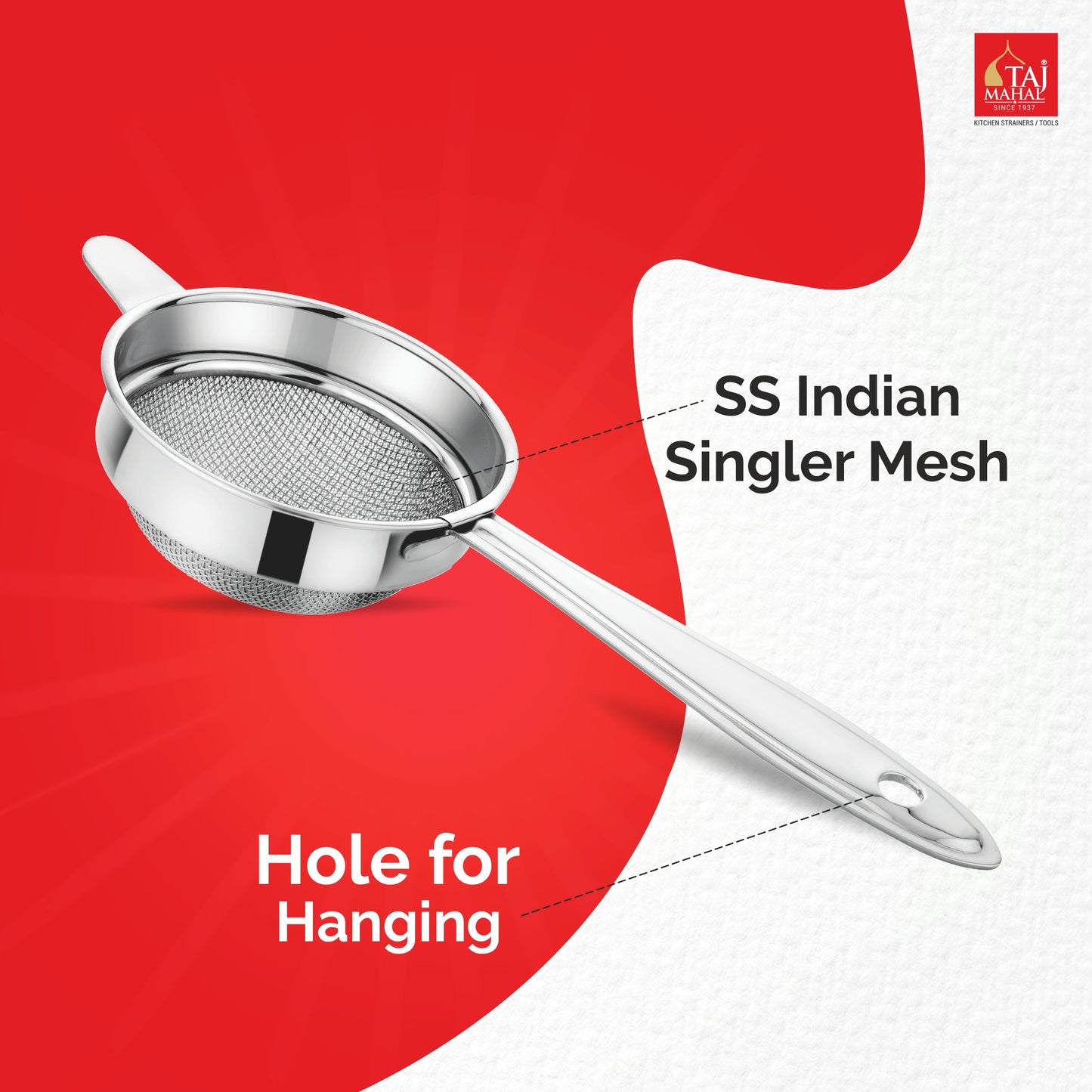 SS ZEE HEAVY DOUBLE MESH STRAINERS