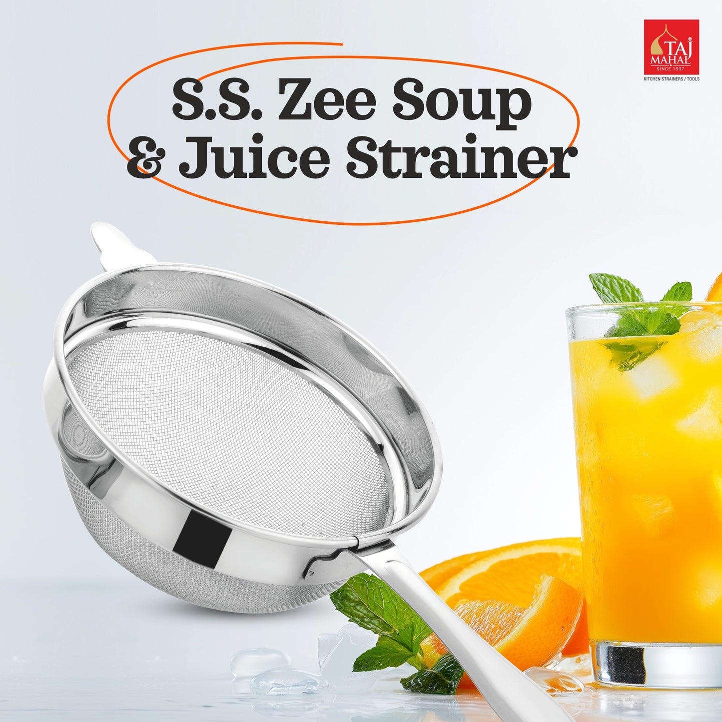 SS ZEE SOUP AND HUICE STRAINER