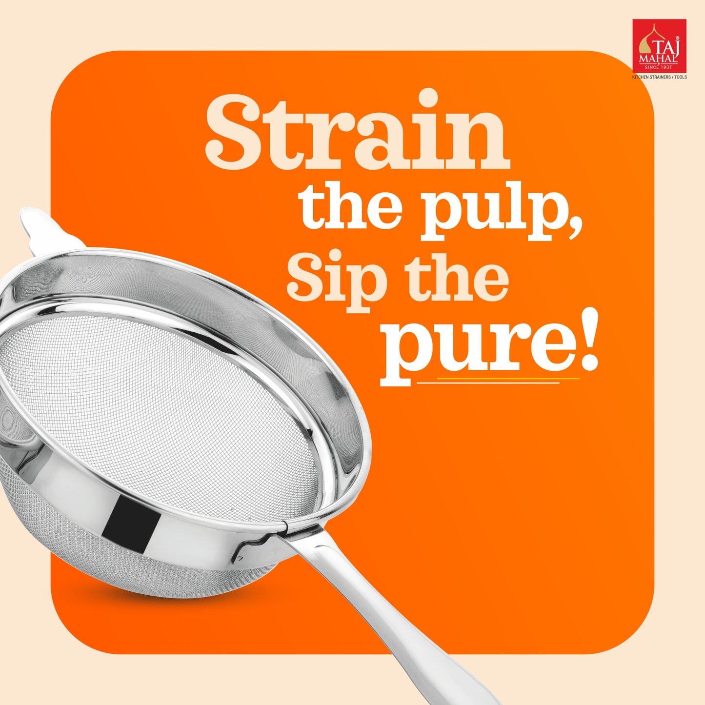 SS ZEE SOUP AND HUICE STRAINER
