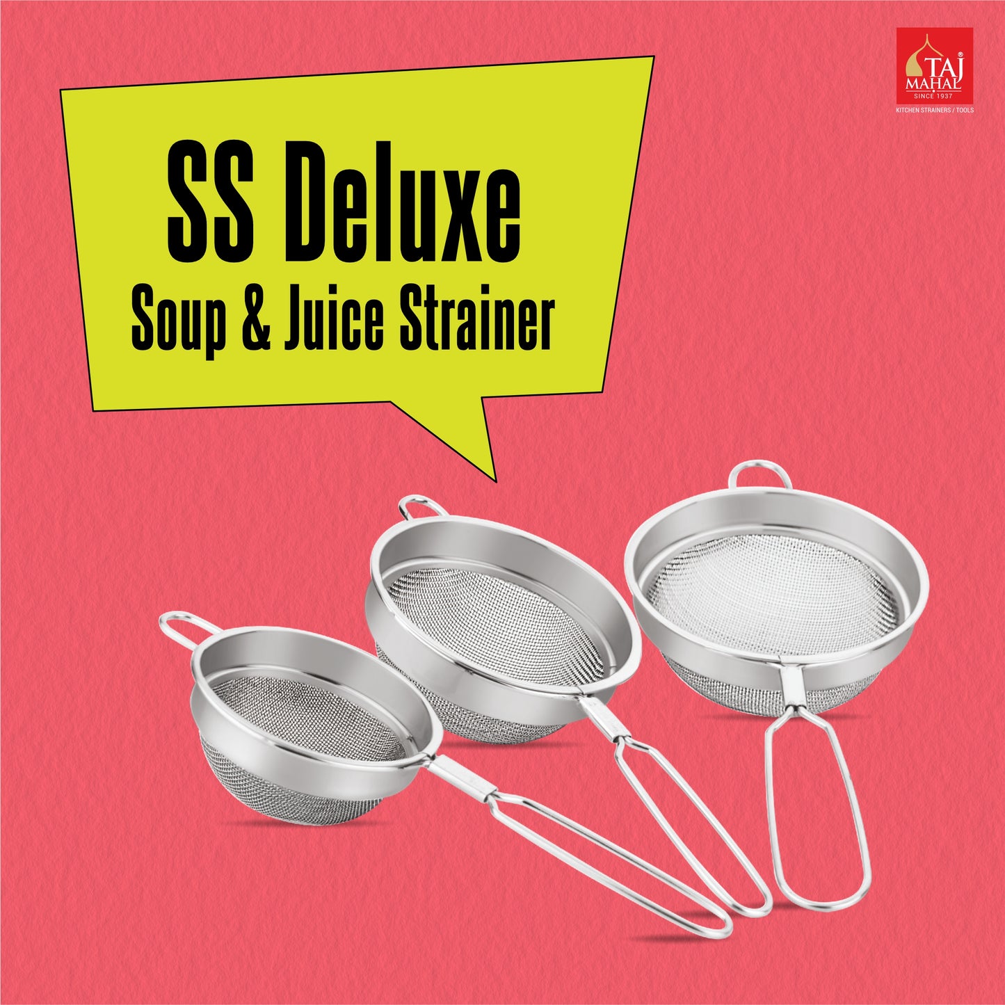 SS DELUXE SOUP AND JUICE STRAINER