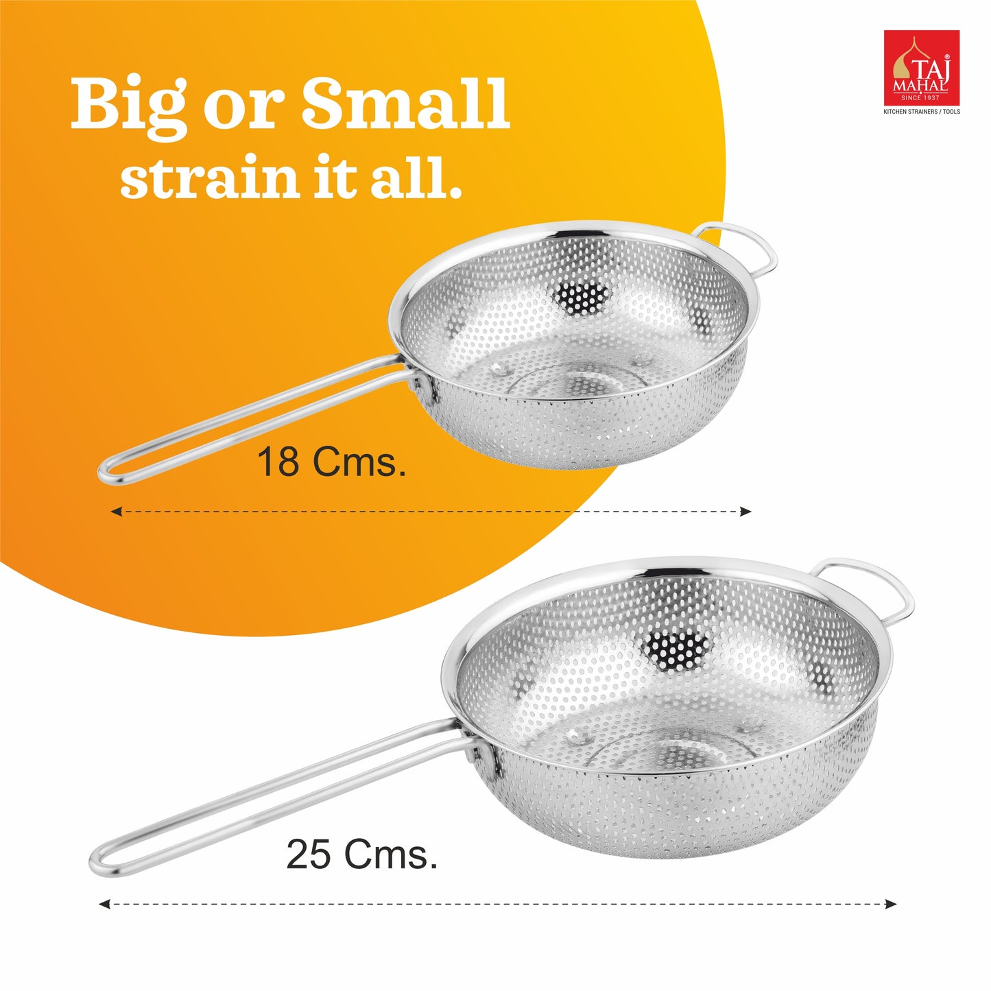 SS PERFORATED STRAINER SOUP AND JUICE