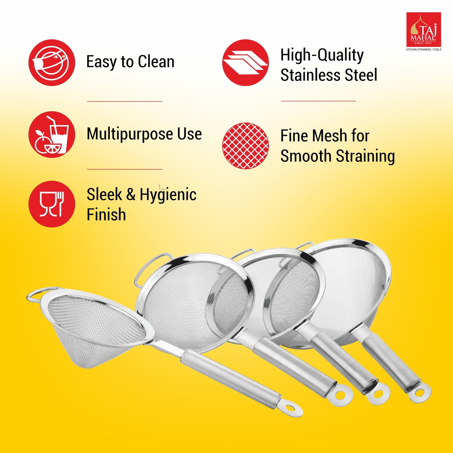 SS SGM SOUP AND JUICE STRAINER CONICAL