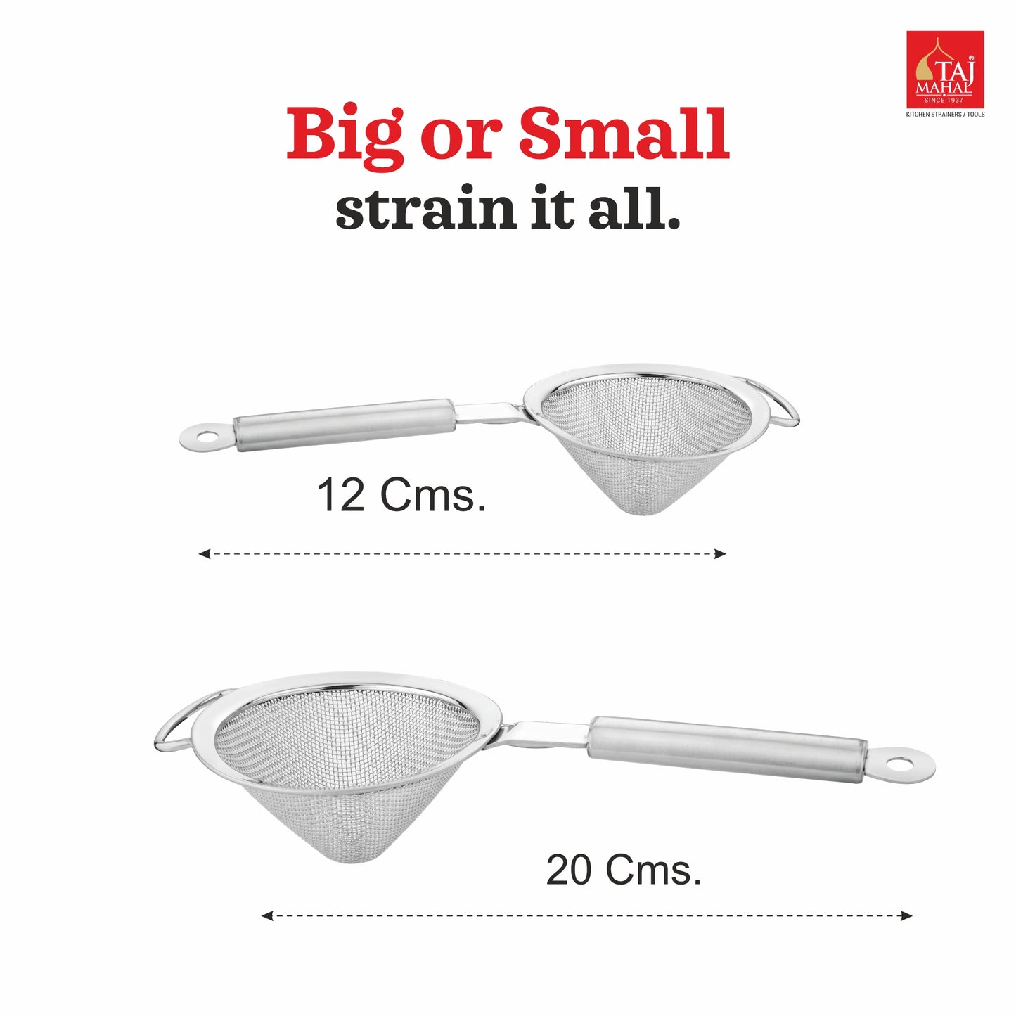 SS SGM SOUP AND JUICE STRAINER CONICAL