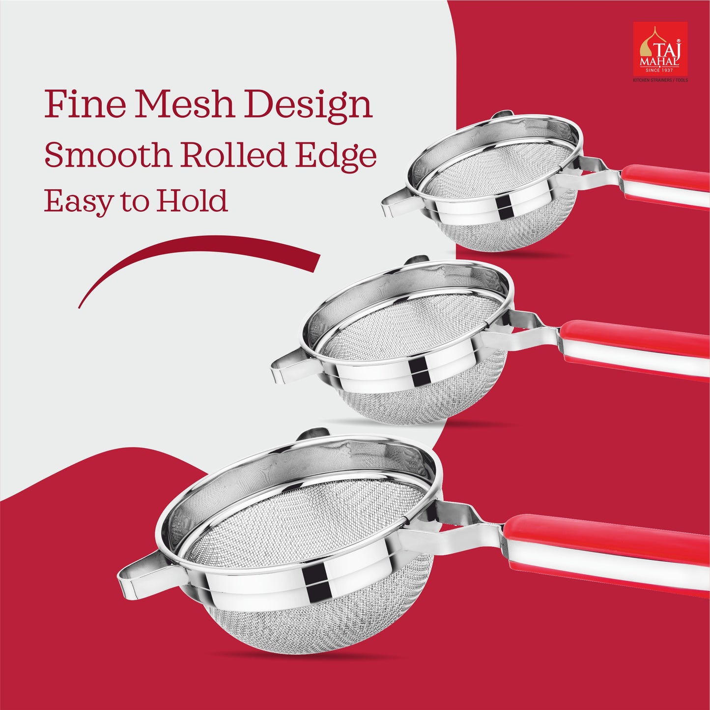 SS SUPER HEAVY SOUP AND JUICE STRAINER