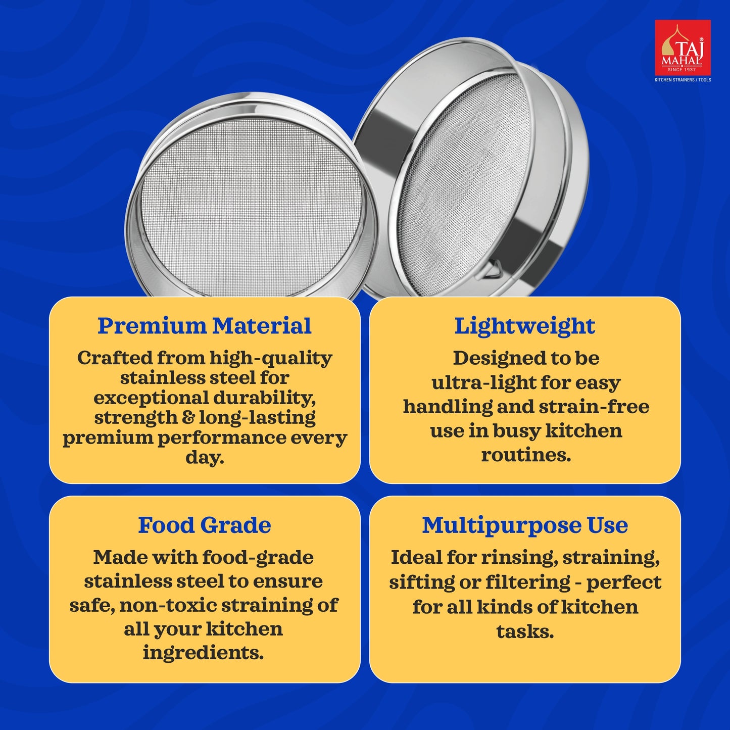 JOINTLESS SS GOOD MORNING AATA SIEVE