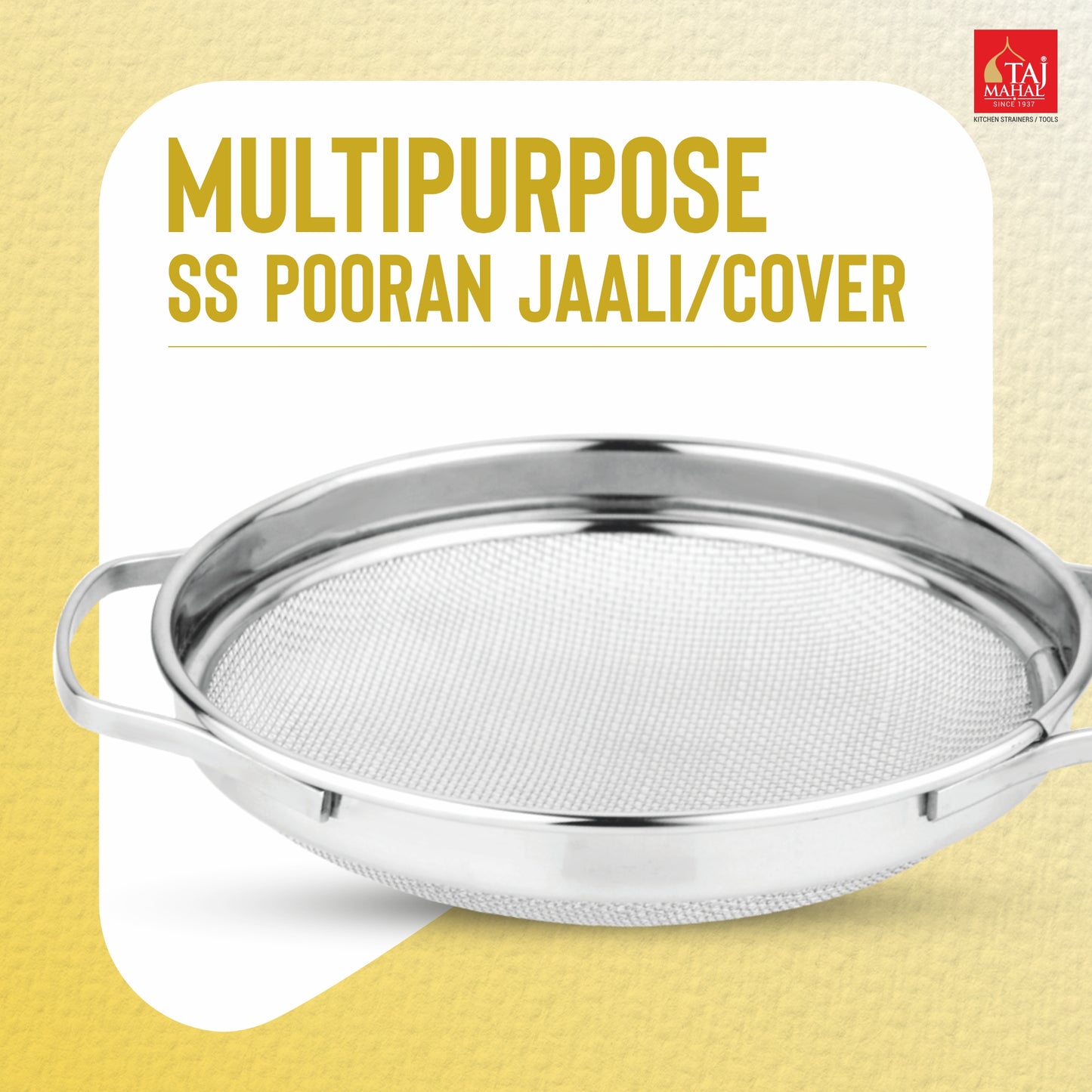 MULTIPURPOSE SS POORAN JAALI COVER