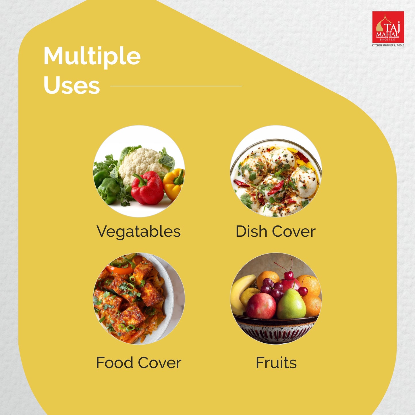 MULTIPURPOSE SS POORAN JAALI COVER