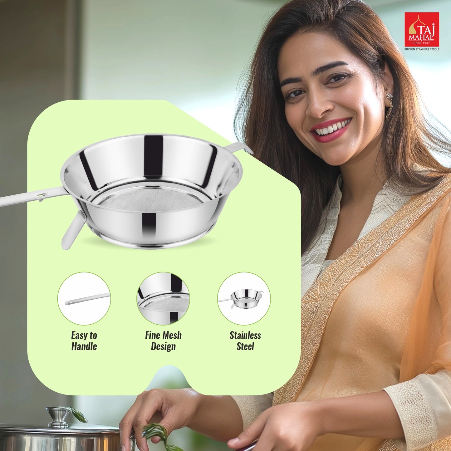 OIL STRAINER FLAT MESH