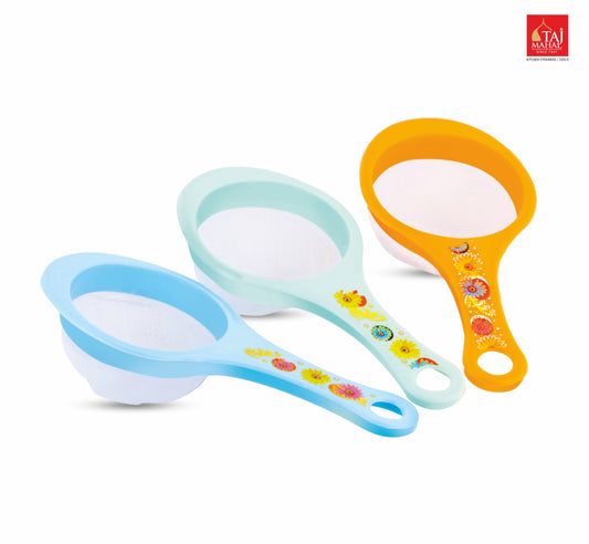 PLASTIC FLOWER TEA AND COFFEE STRAINER