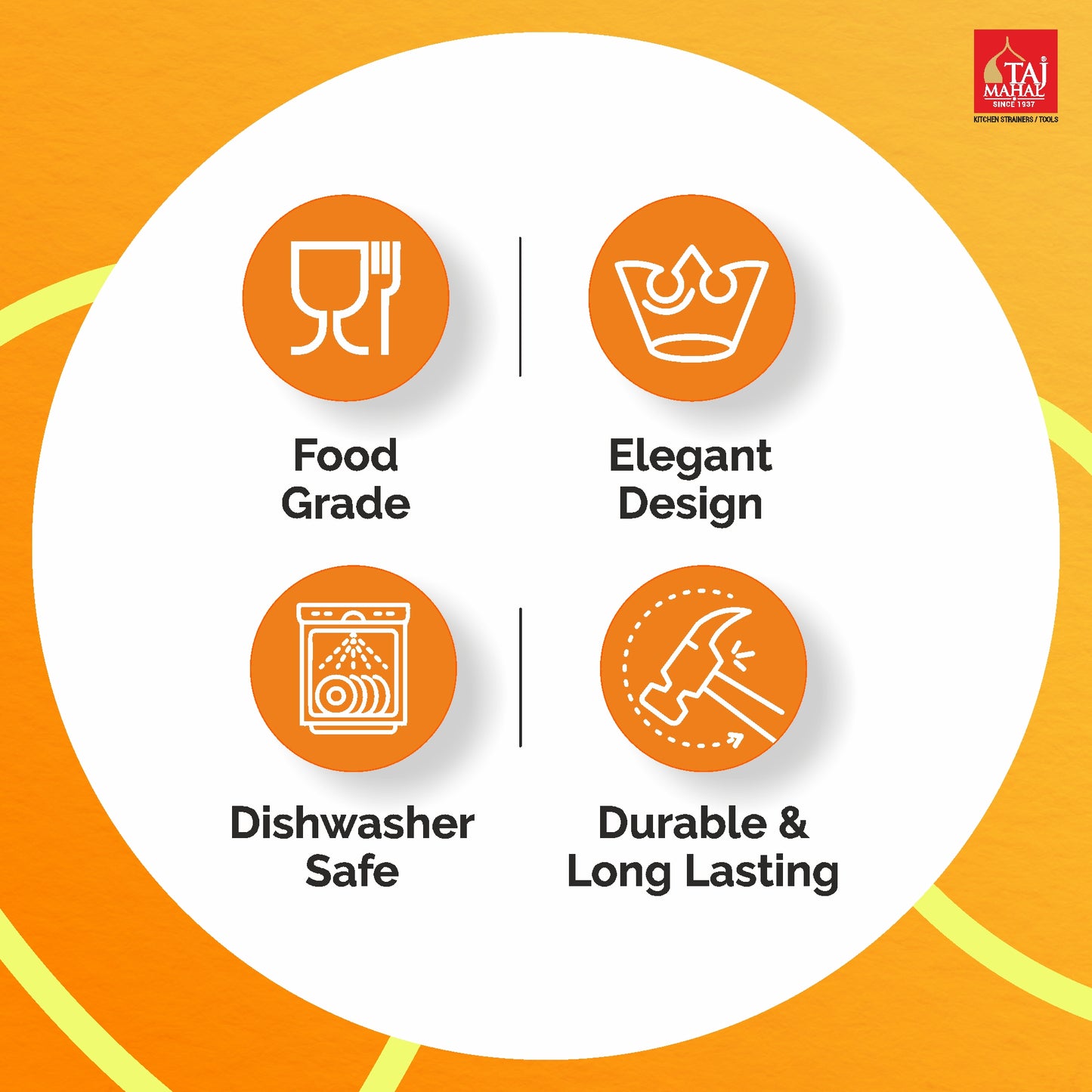 PLASTIC REGULAR AATA SIEVE 103 FIRST (12 Pieces)