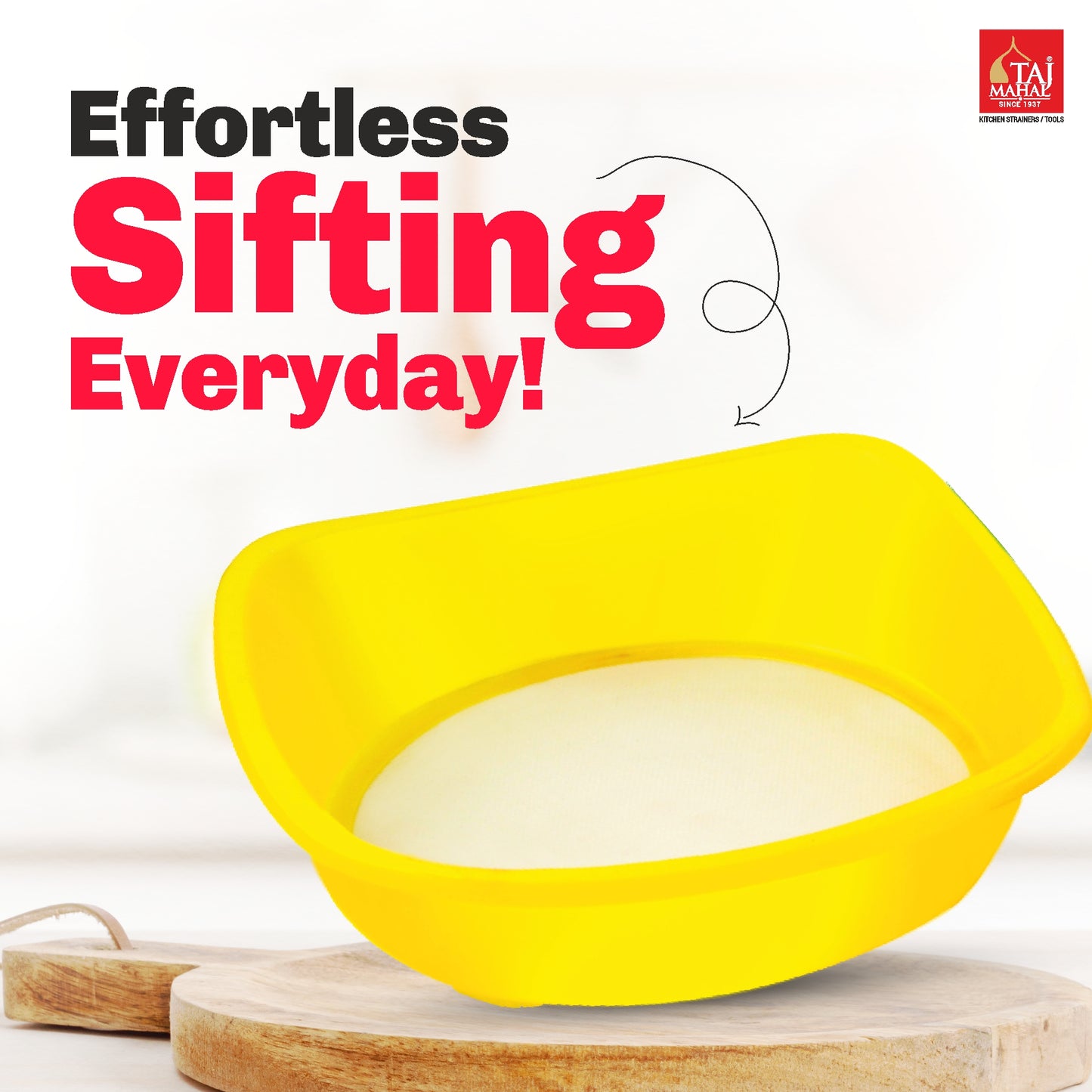 PLASTIC SUMO ATTA SIEVES ( 12 Pieces)