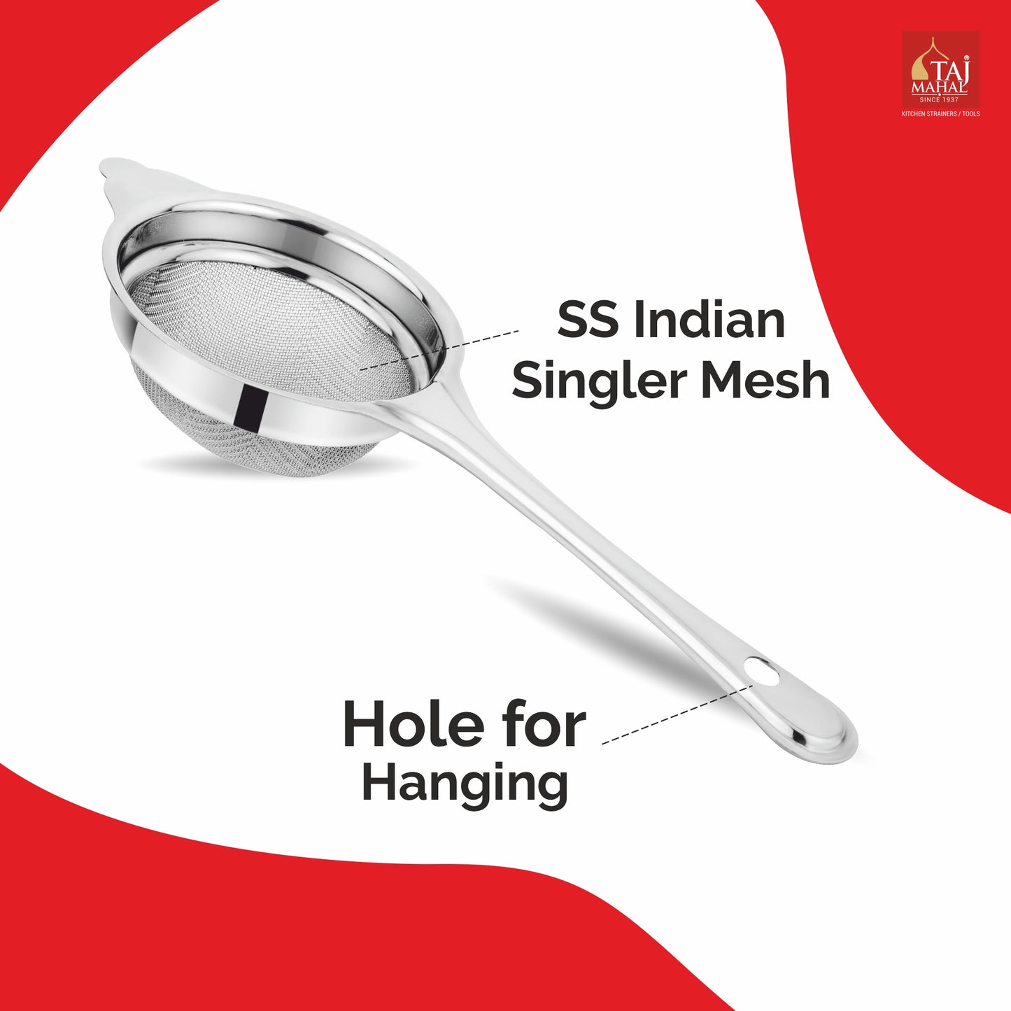 SS ACORD MAX TEA AND COFFEE STRAINER