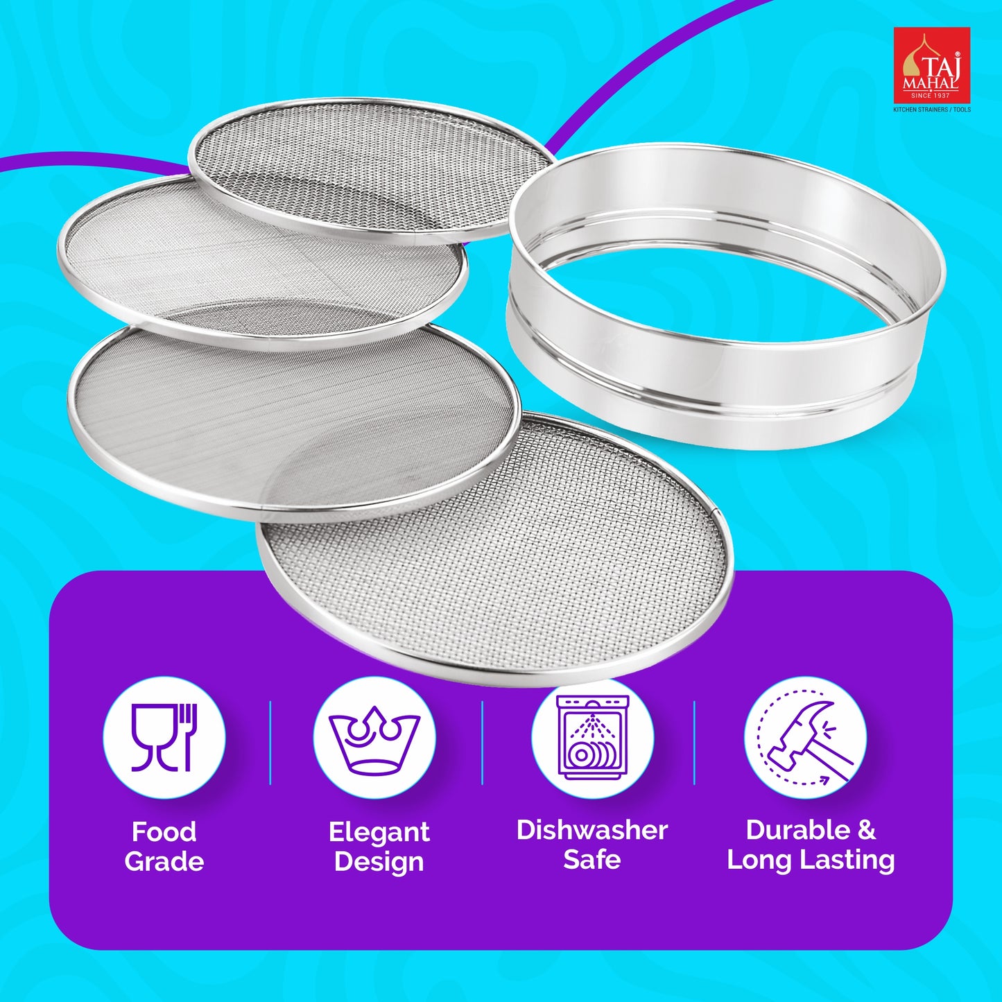 SS MAIDA AATA WHEAT PORRIDGE SIEVES