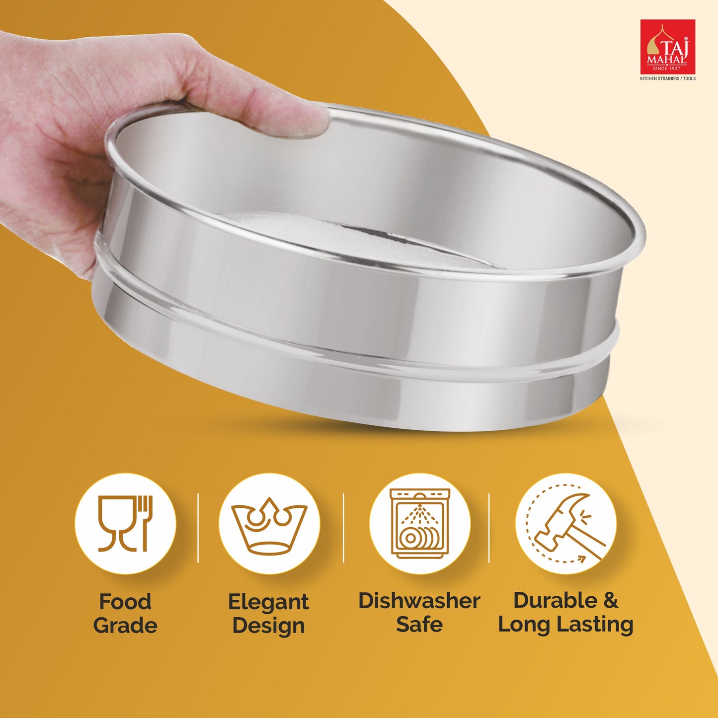 SS MOON SIEVES AATA SIEVE MAIDA FOR REGULAR USE