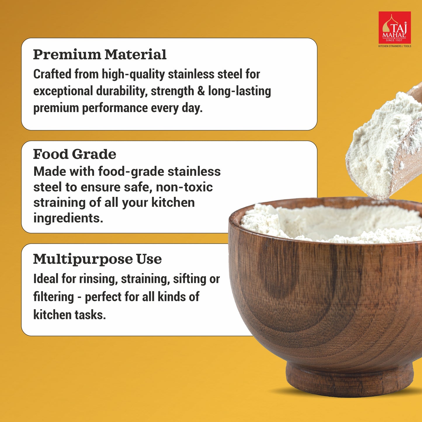 SS MOON SIEVES AATA SIEVE MAIDA FOR REGULAR USE