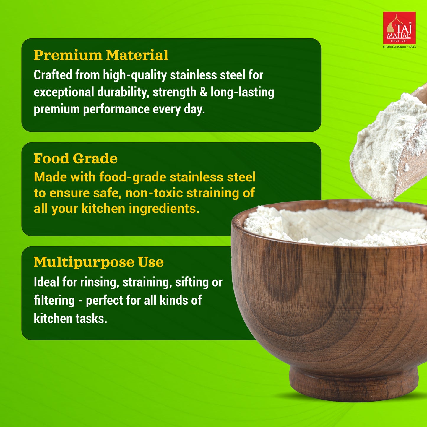 SS MOON SIEVE AATA MAIDA FOR COMMERCIAL USE