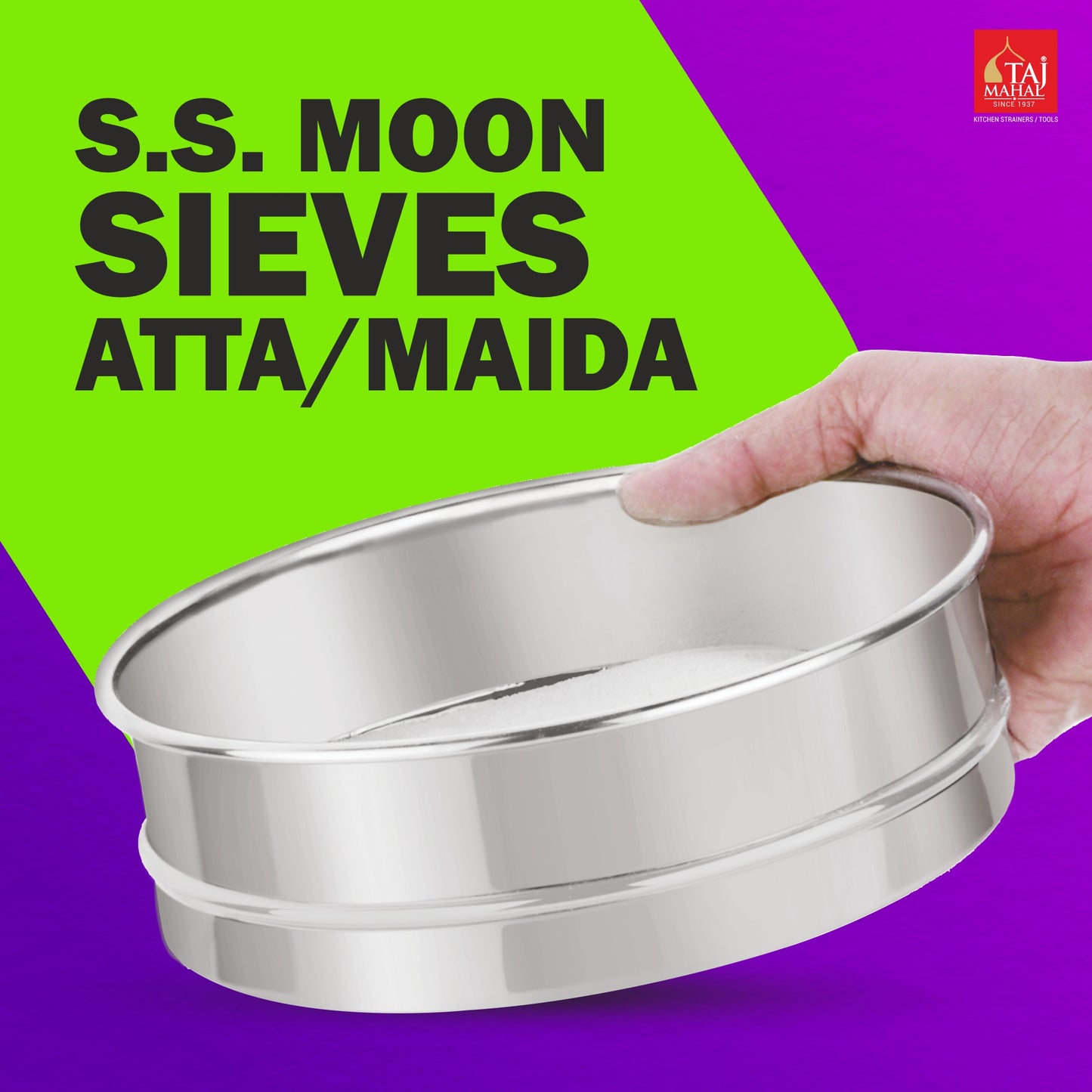 SS MOON SIEVES AATA MAIDA 10 PCS PACK