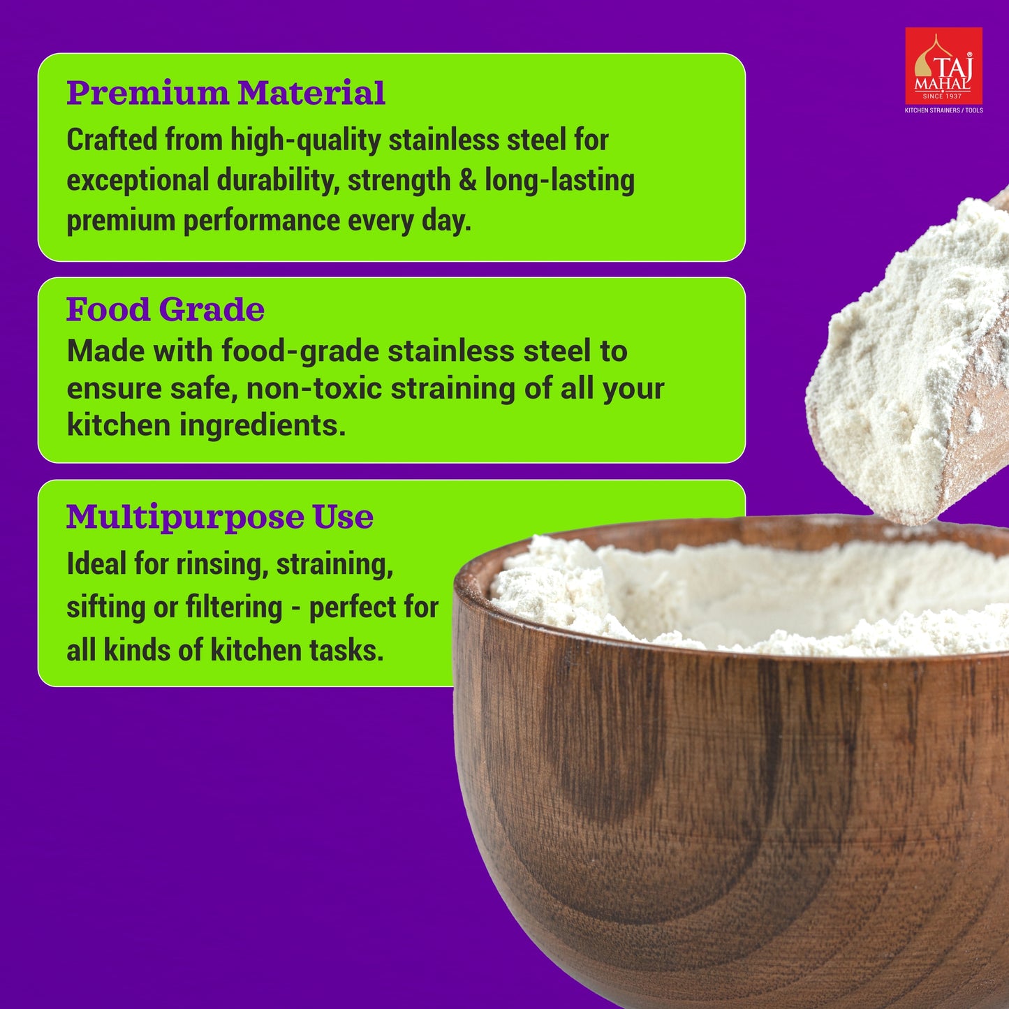 SS MOON SIEVES AATA MAIDA 10 PCS PACK