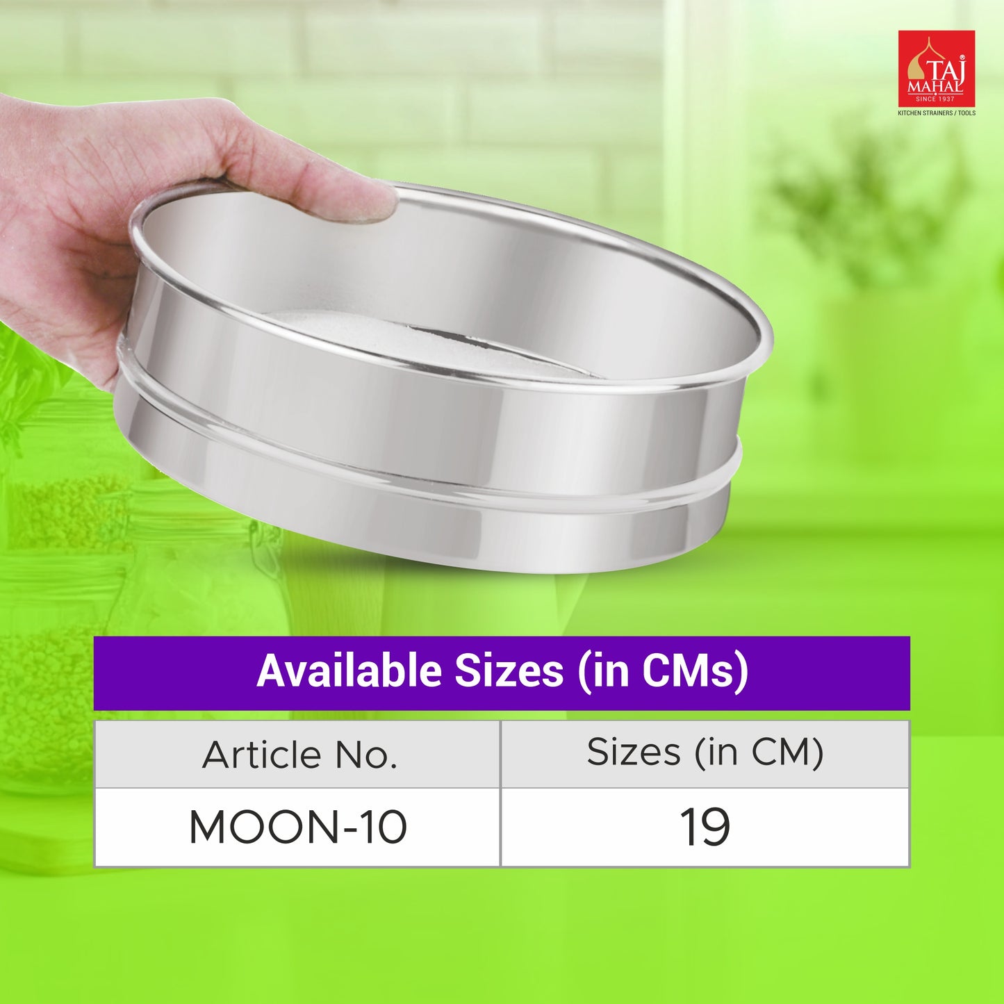 SS MOON SIEVES AATA MAIDA 10 PCS PACK