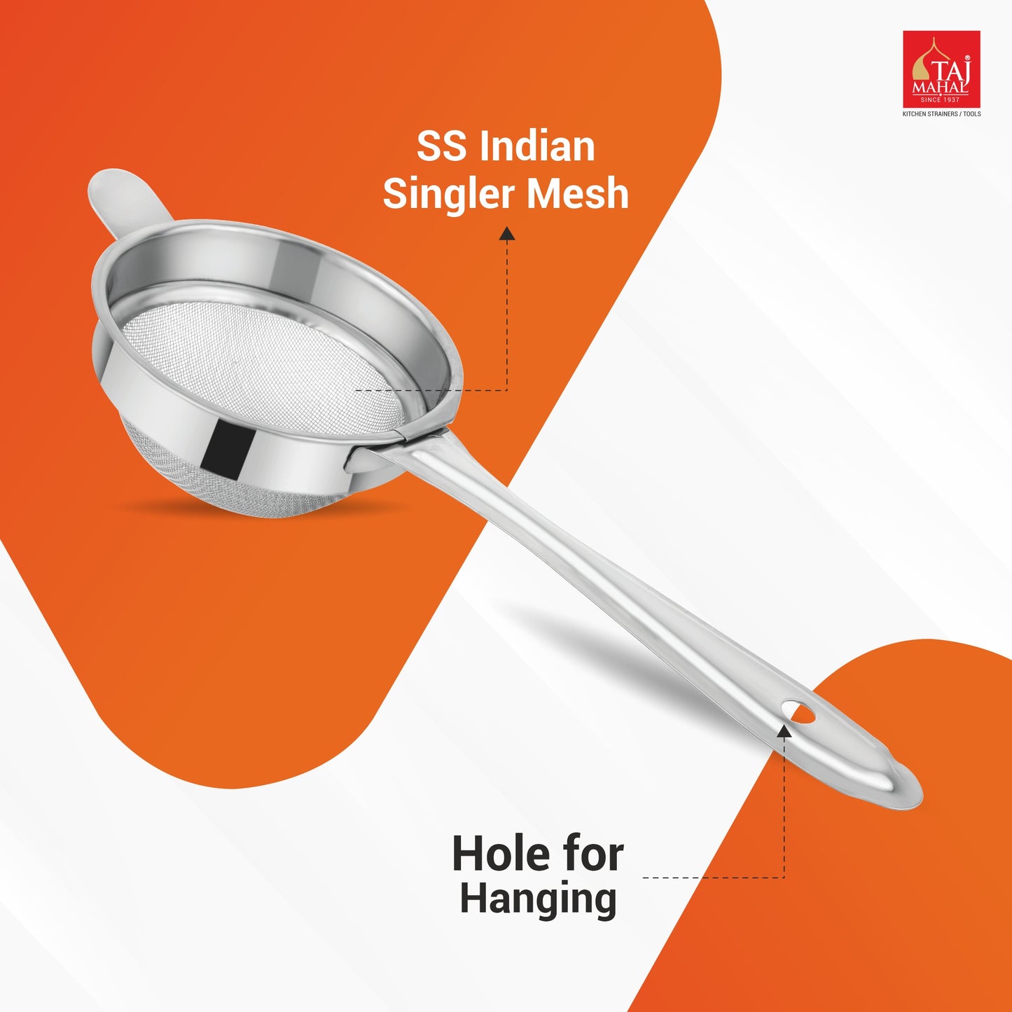 SS SILVER TEA & COFFEE STRAINER