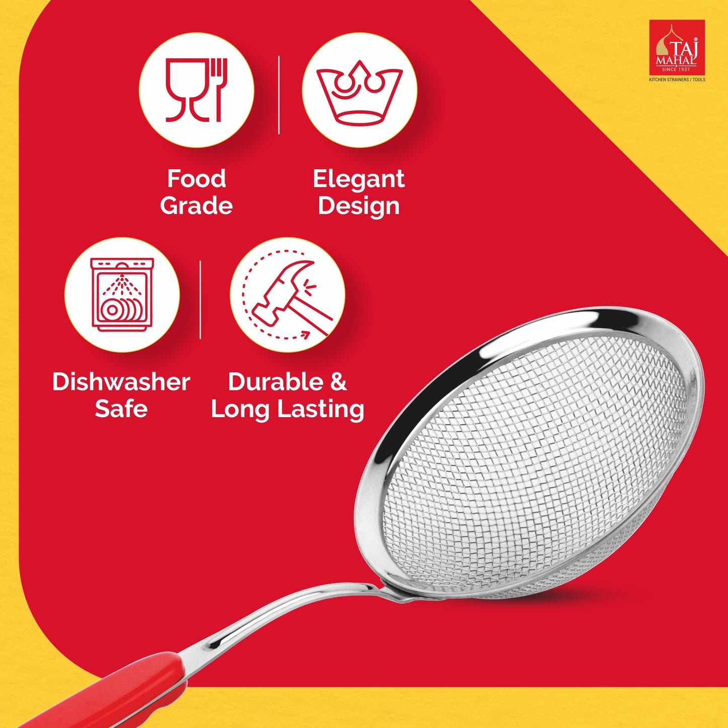 S.S. WH FRYING ZARA STRAINER