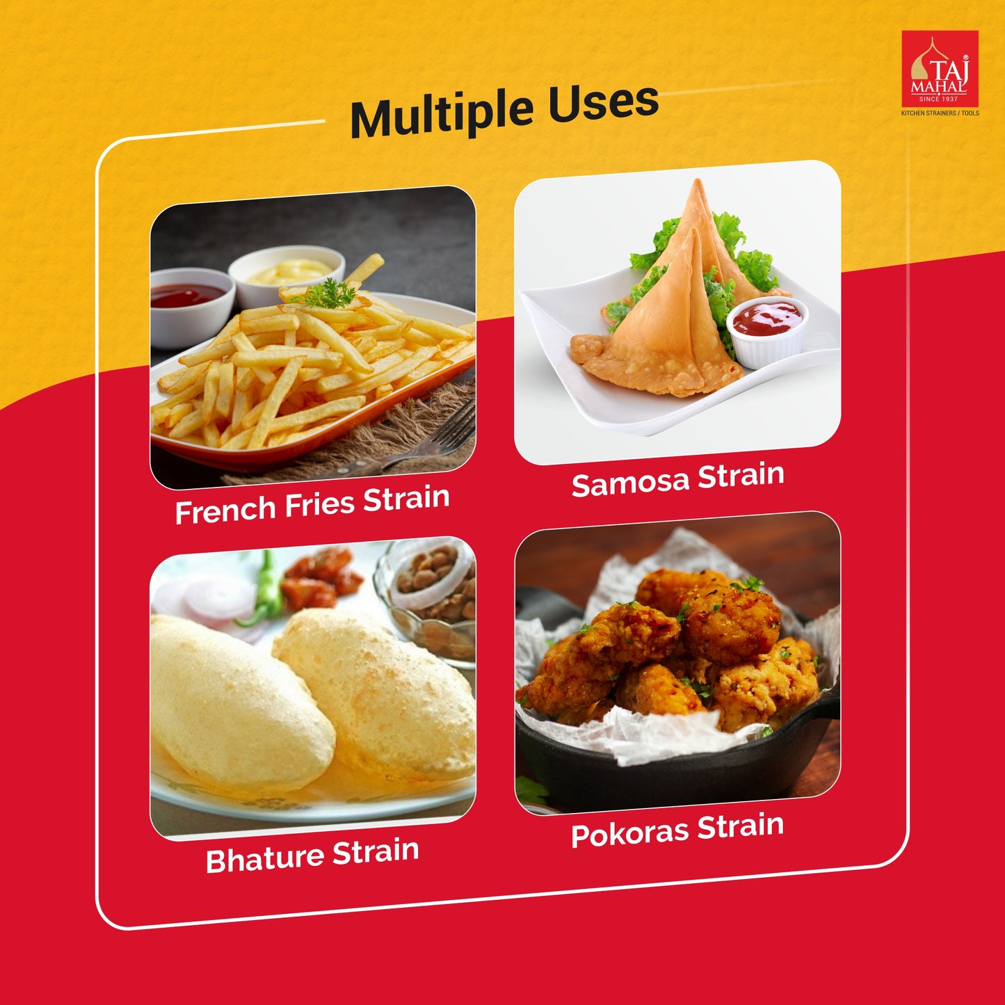 S.S. WH FRYING ZARA STRAINER