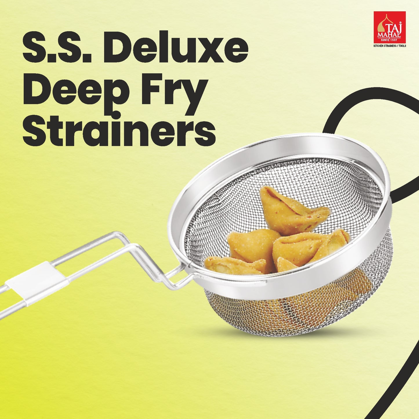 S.S. DELUXE DEEP FRY STRAINERS