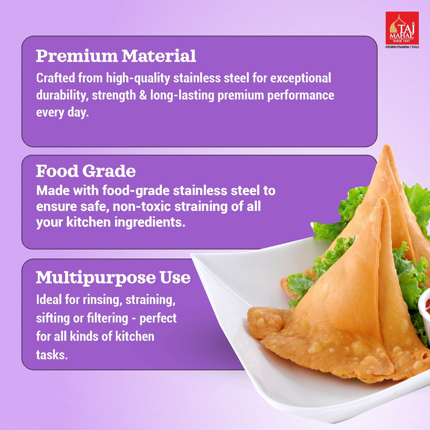 S.S GOOD MORNING FRYING ZARA STRAINER