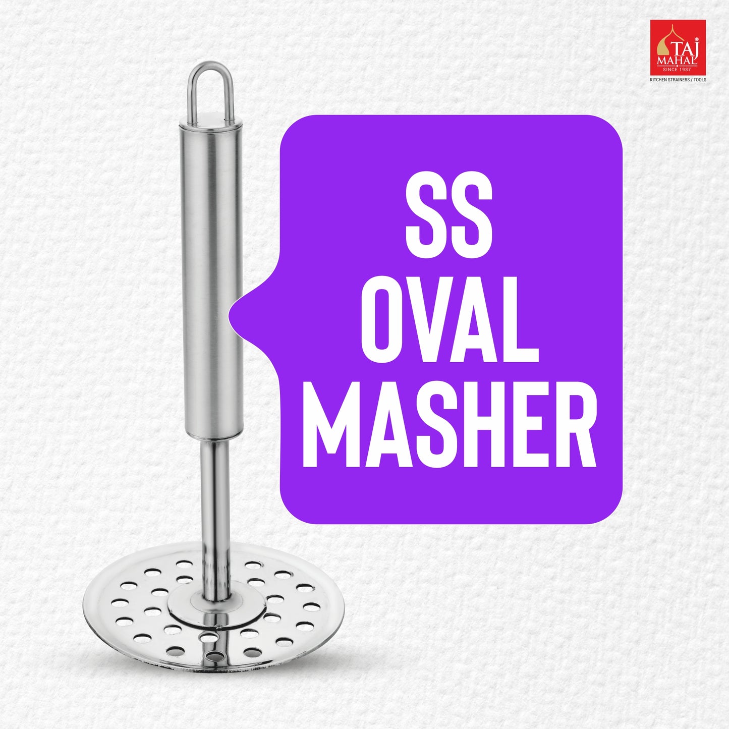 SS OVAL MASHER