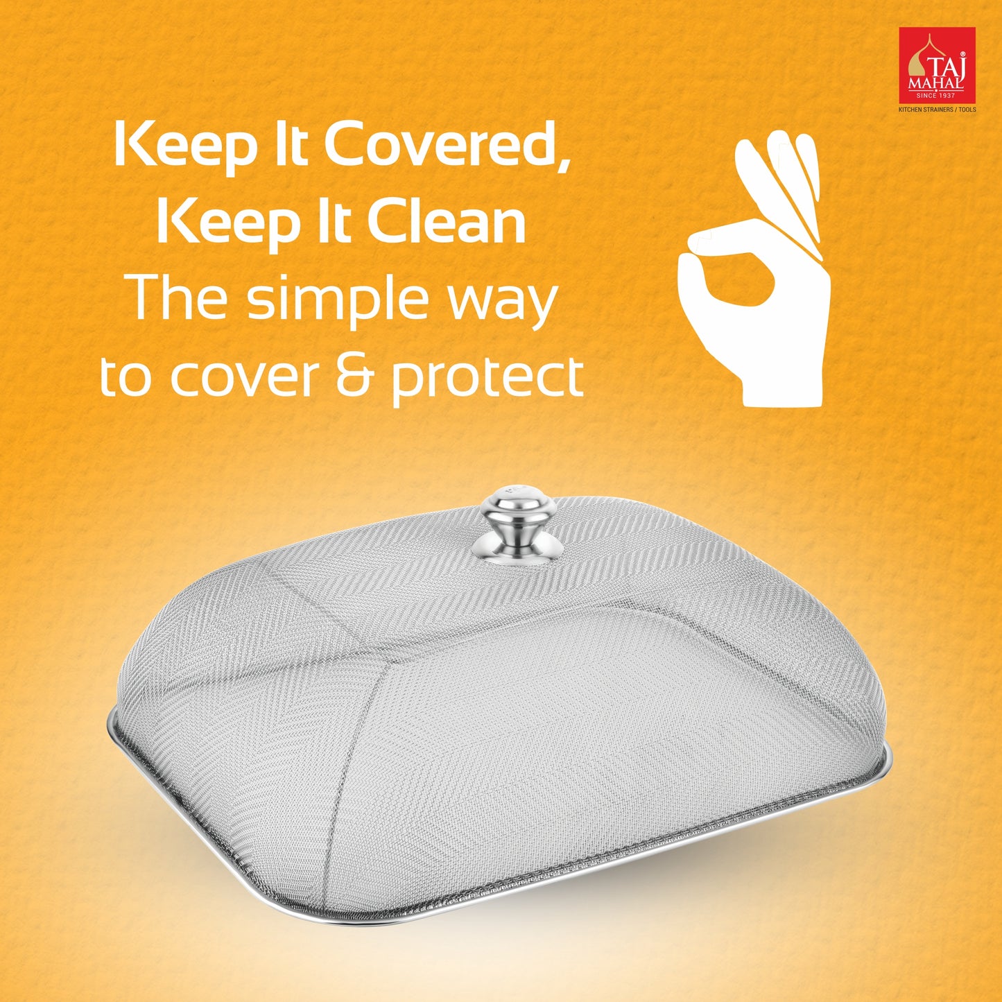 SS RECTANGULAR DISH COVER FOOD COVER