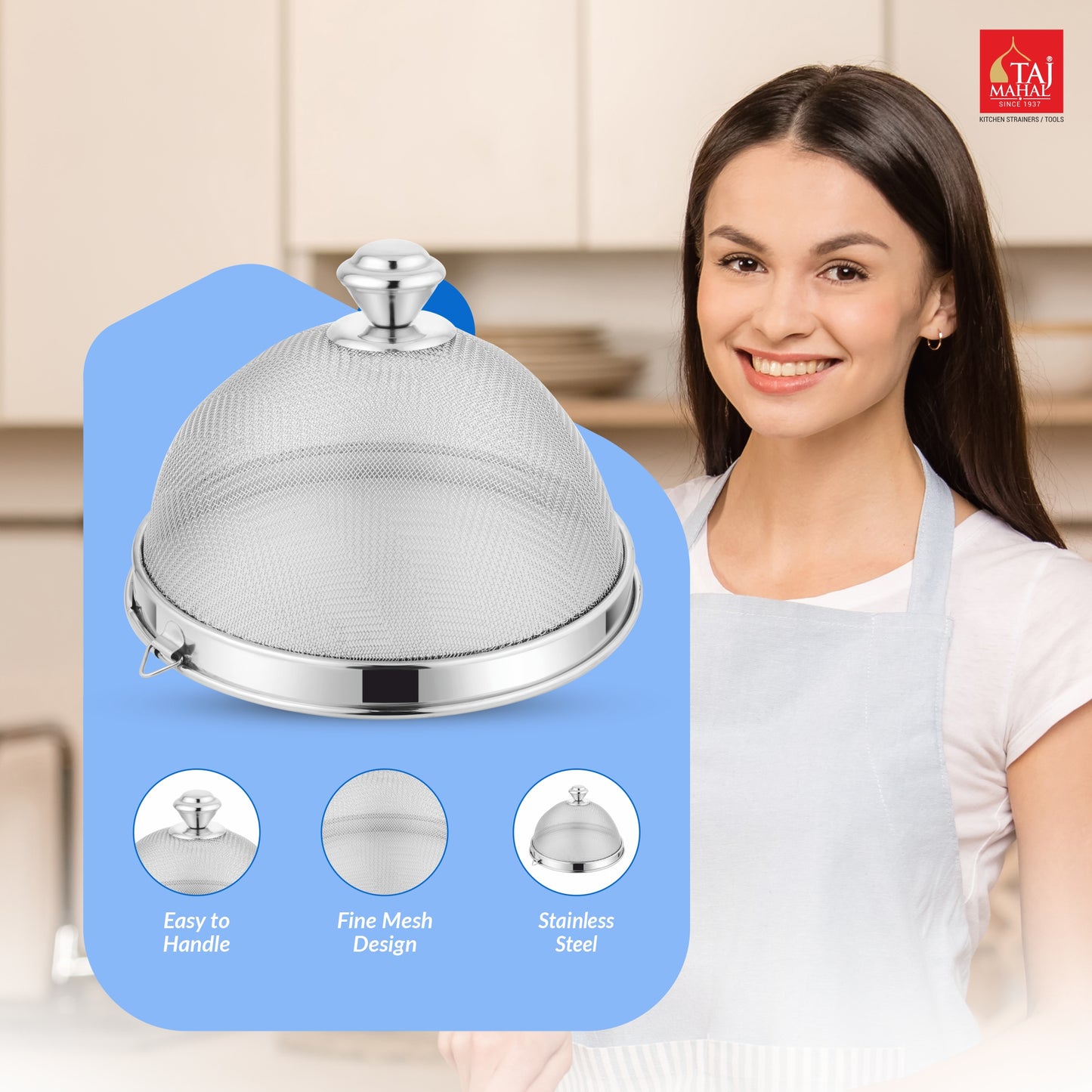 SS REGULAR DISH COVER