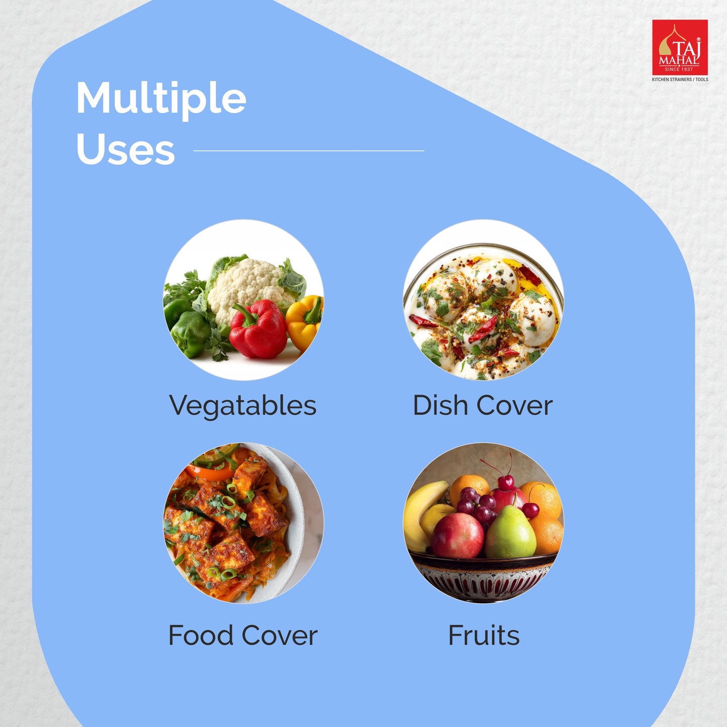 SS REGULAR DISH COVER