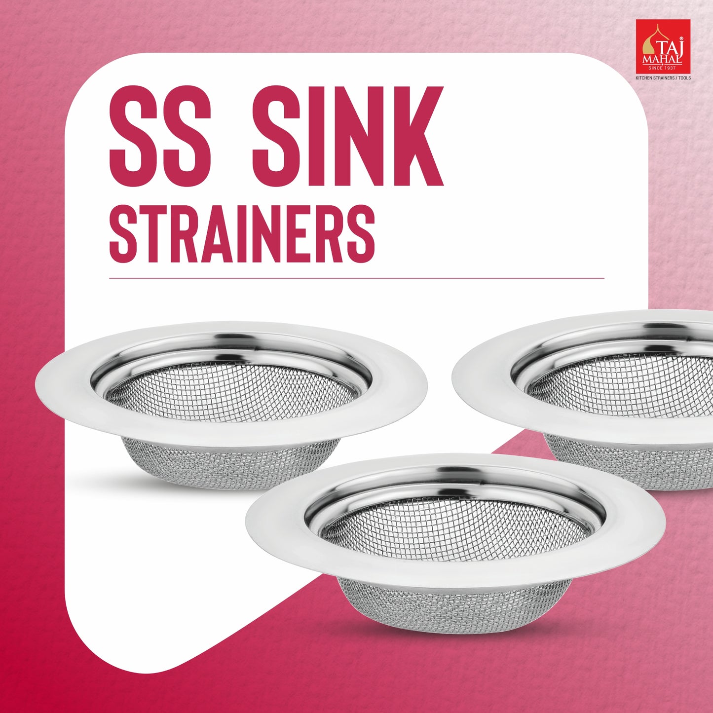 SS SINK STRAINERS