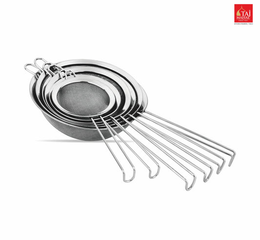 SS BRITNEY CONICAL WIRE STRAINER SOUP AND JUICE