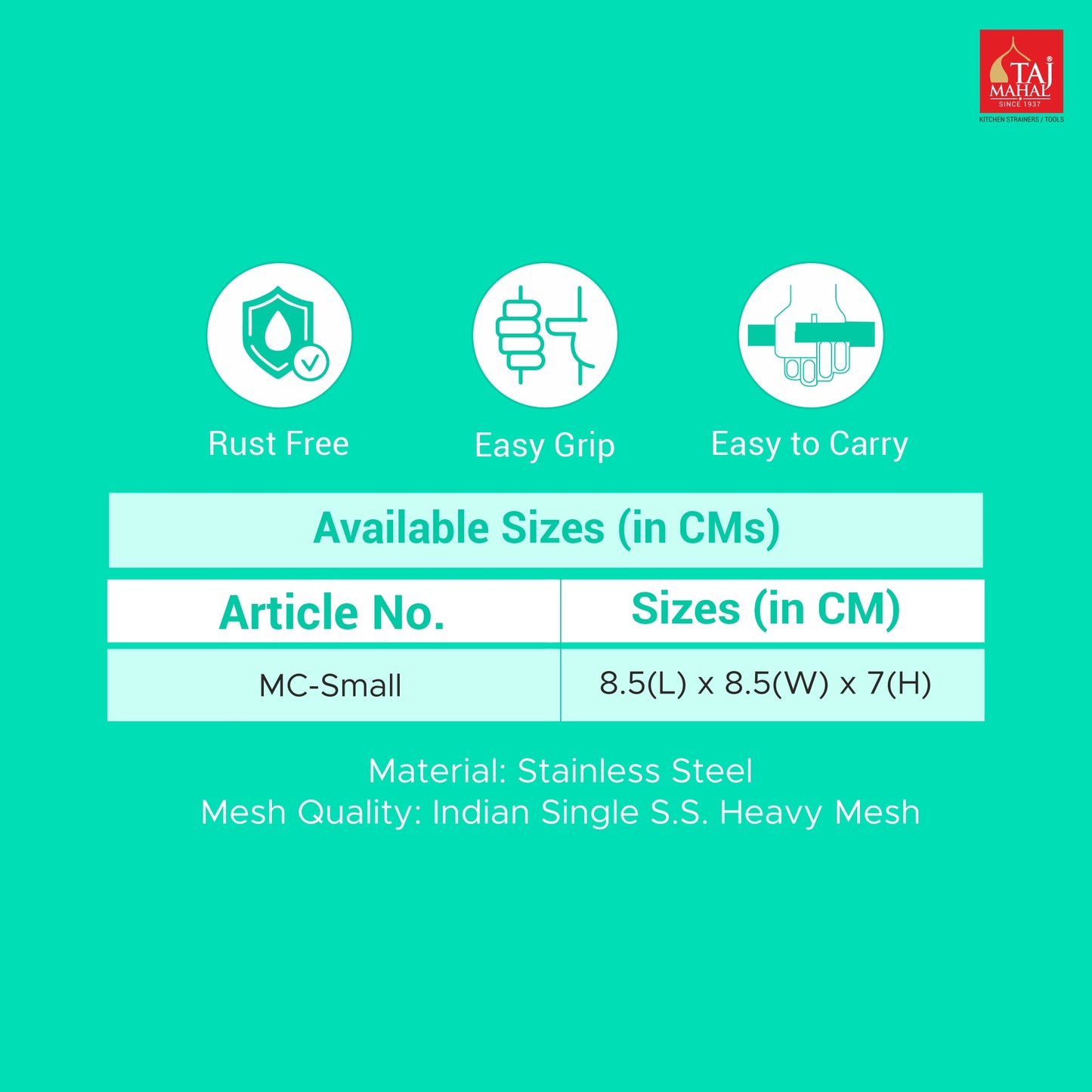 S.S. CHIP FRY BASKET SQUARE
